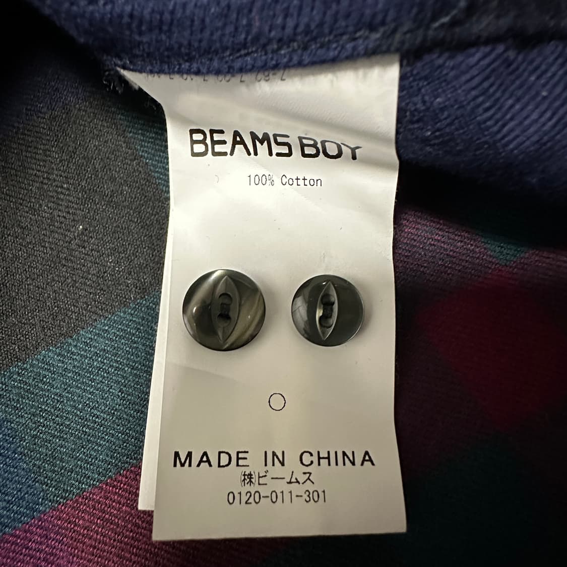 BEAMS BOY cotton onepiece 상품이미지4
