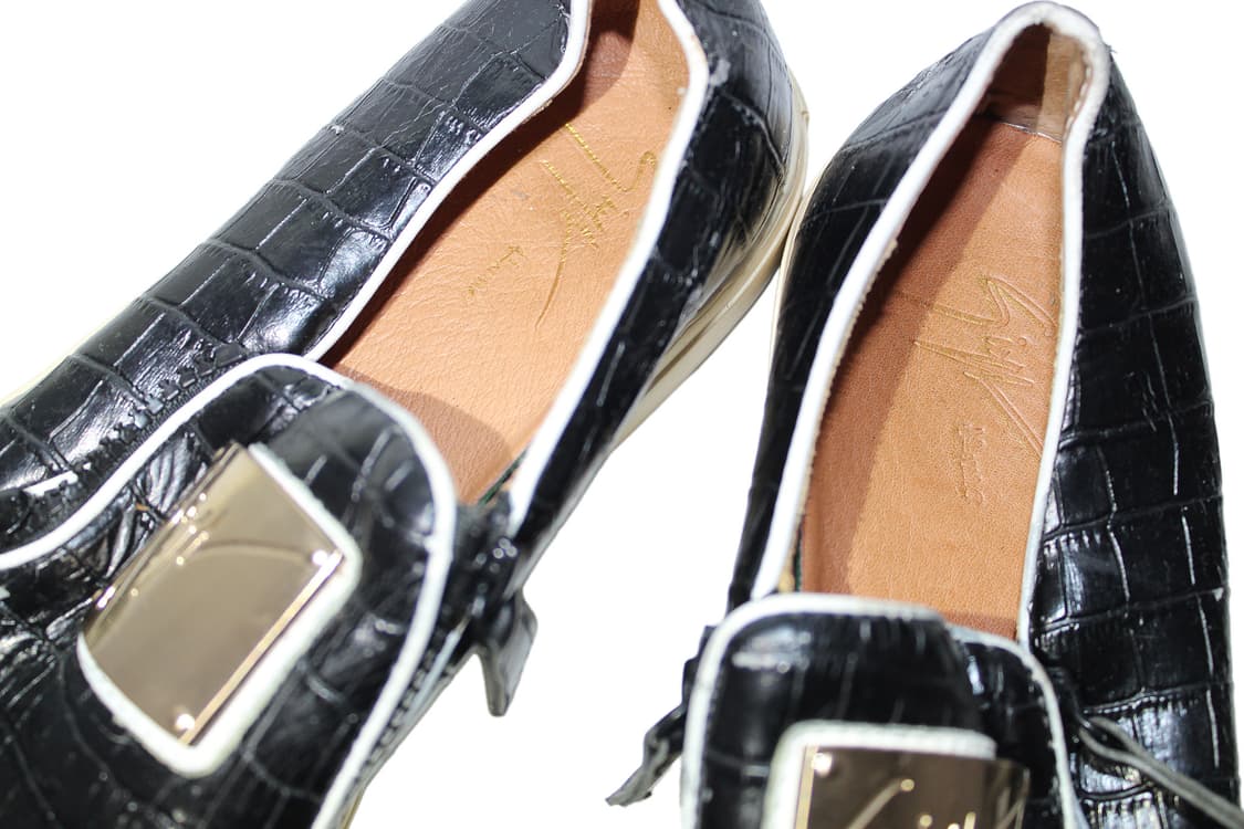 Giuseppe Zanotti 쥬세페자노티 파이톤 레더 슬립온 상품이미지6