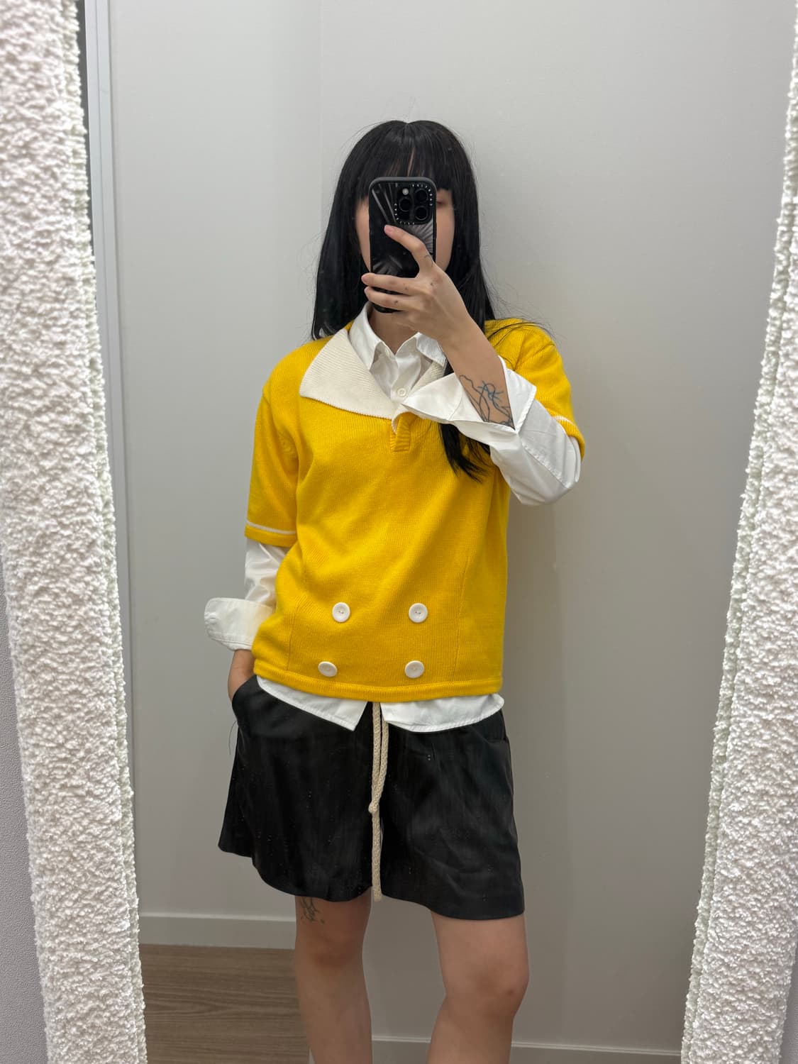 빈티지 세일러 니트 탑 상품이미지5