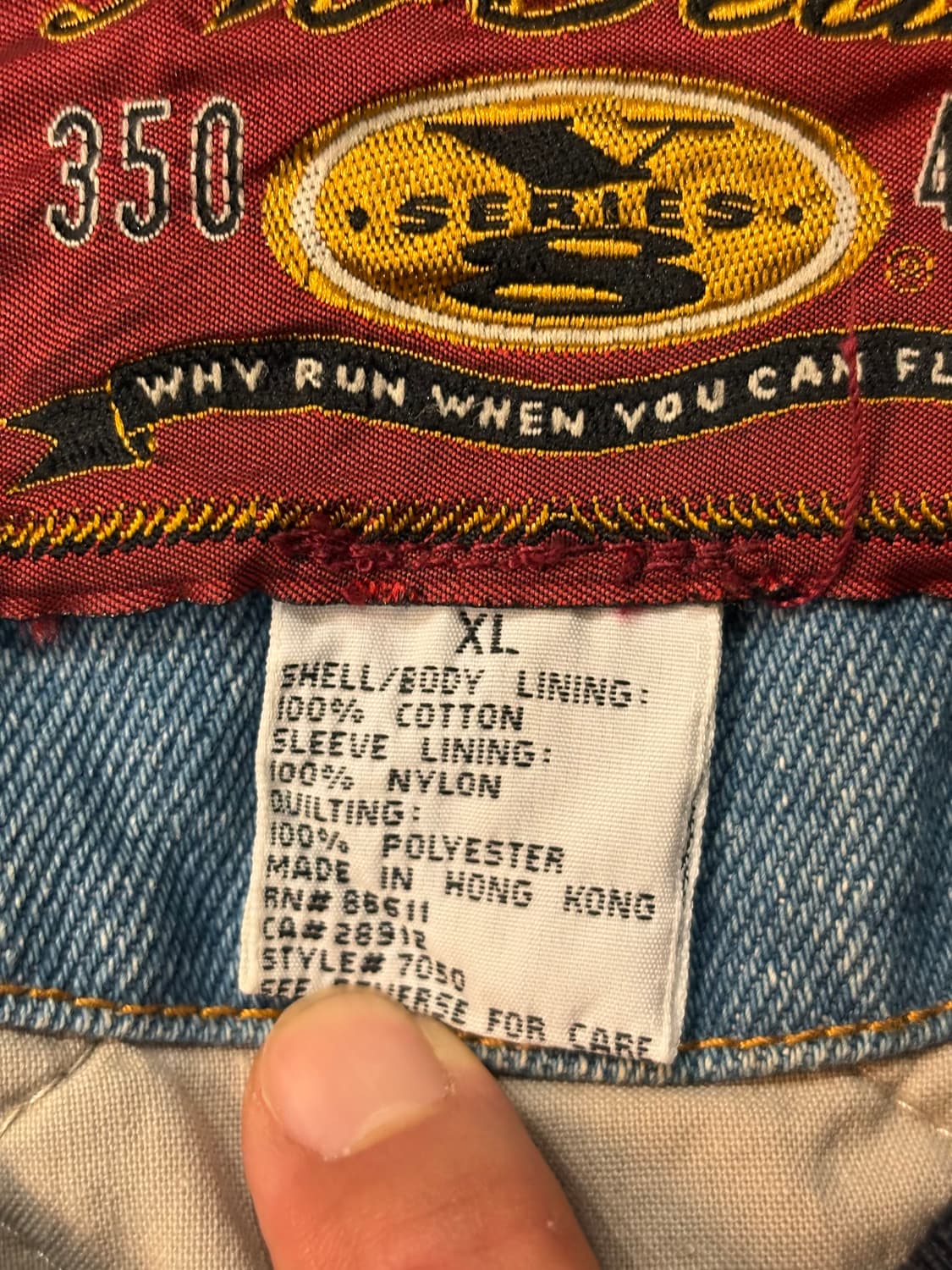 [XL] 노피어 데님 바시티 자켓 상품이미지4