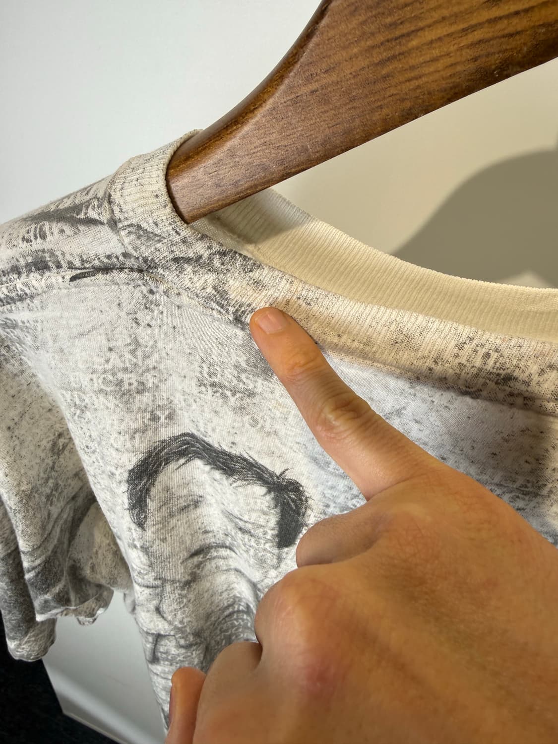 빈티지 프린트 티셔츠  상품이미지6