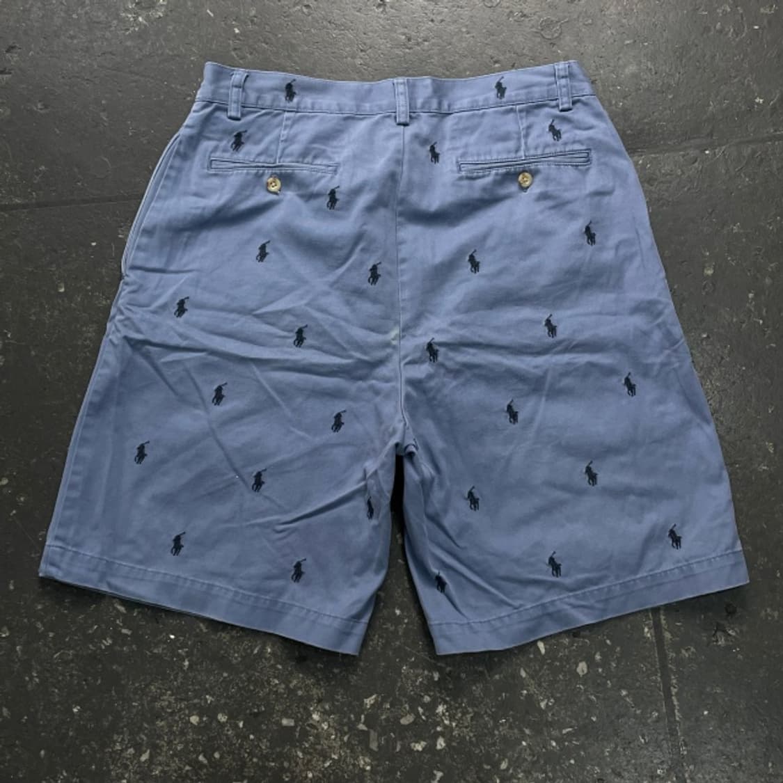 33 폴로 랄뽕 자수 반바지  상품이미지5