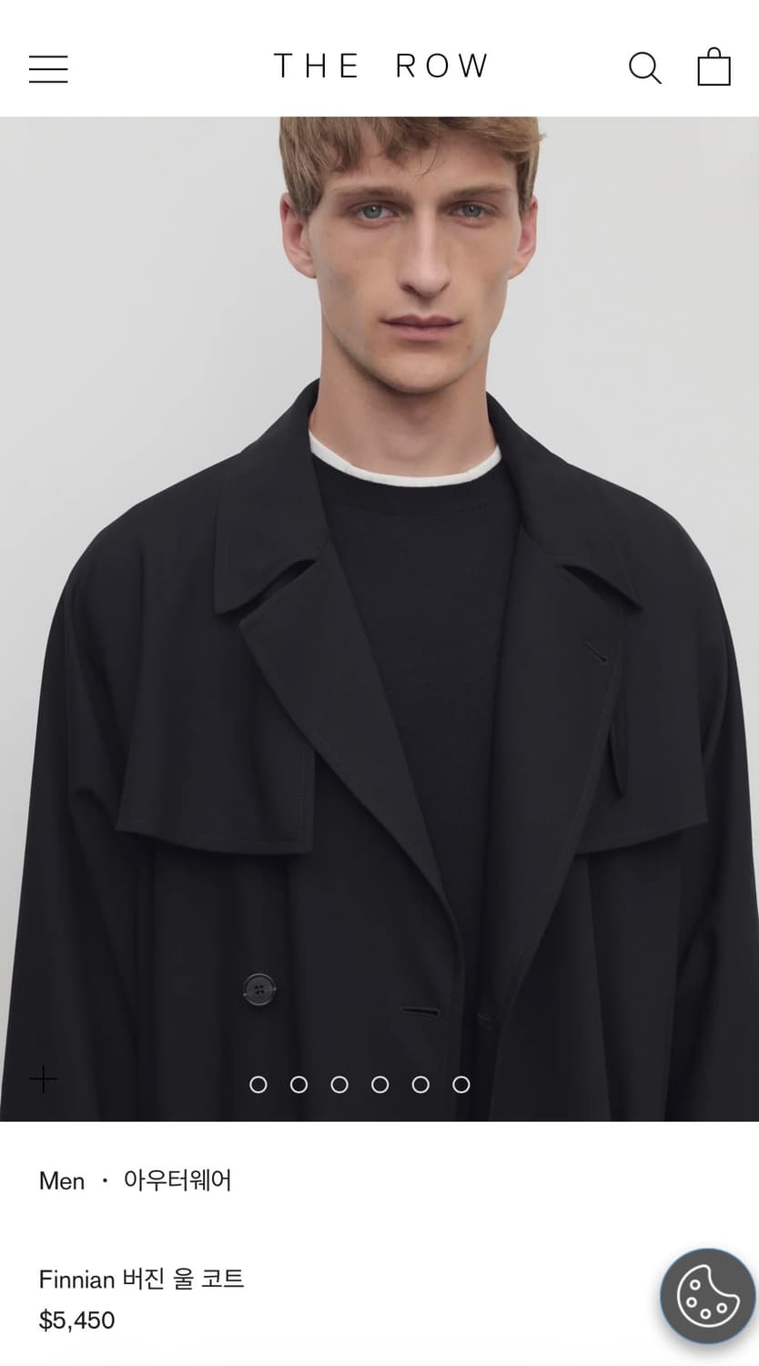 [새상품] The Row Finnian wool coat 상품이미지8