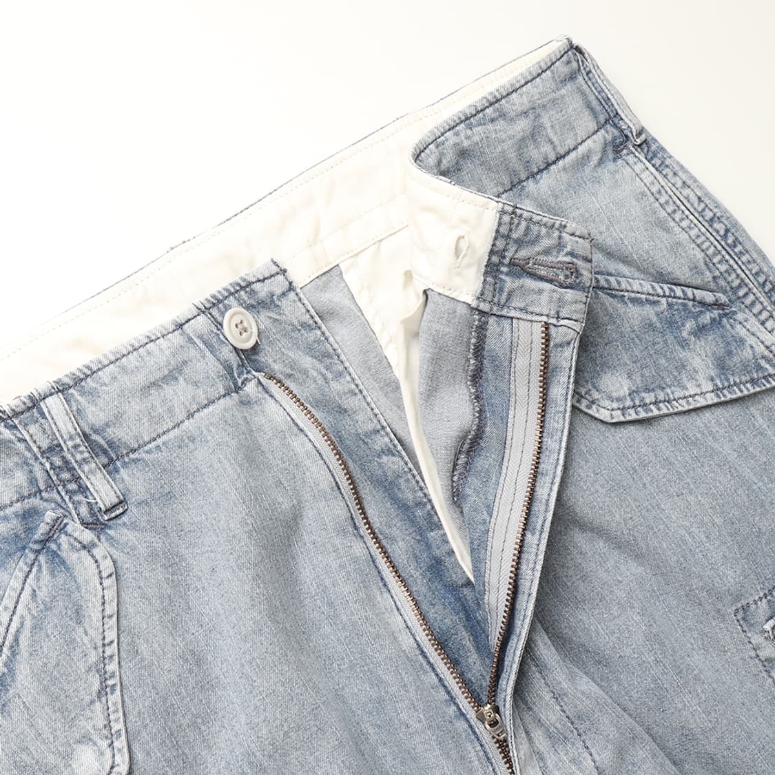 빔즈 BEAMS Big 6 Pocket Denim Cargo Pants 상품이미지9