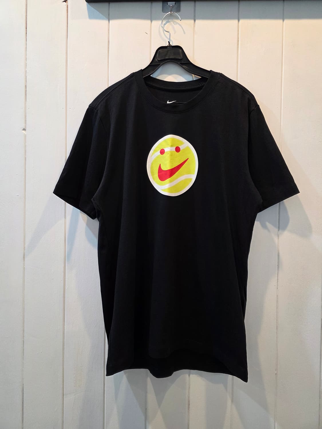 (남녀공용) NIKE 스마일 로고 반팔티 상품이미지1