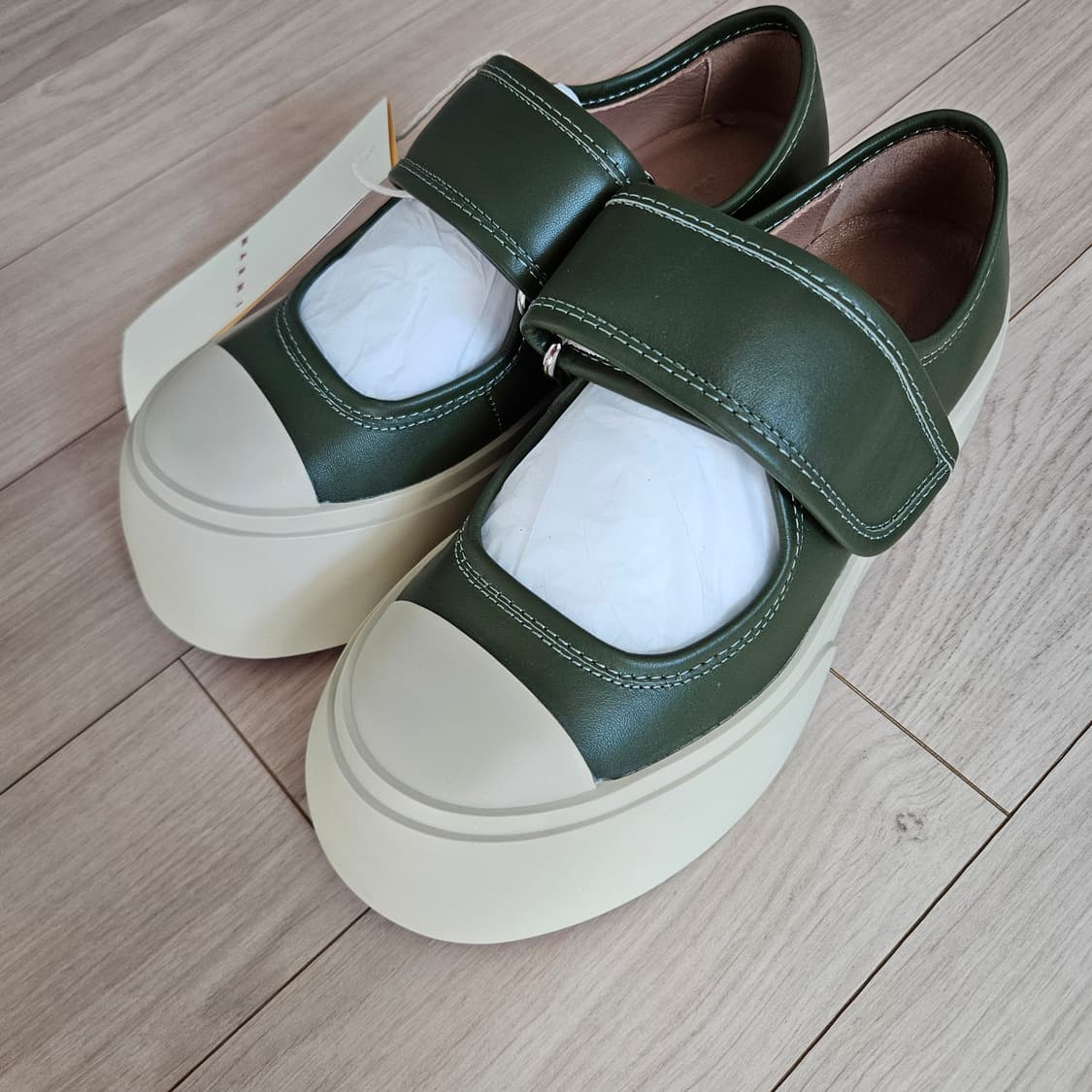 마르니 메리제인 발레리나 플랫폼 슈즈 225 상품이미지1