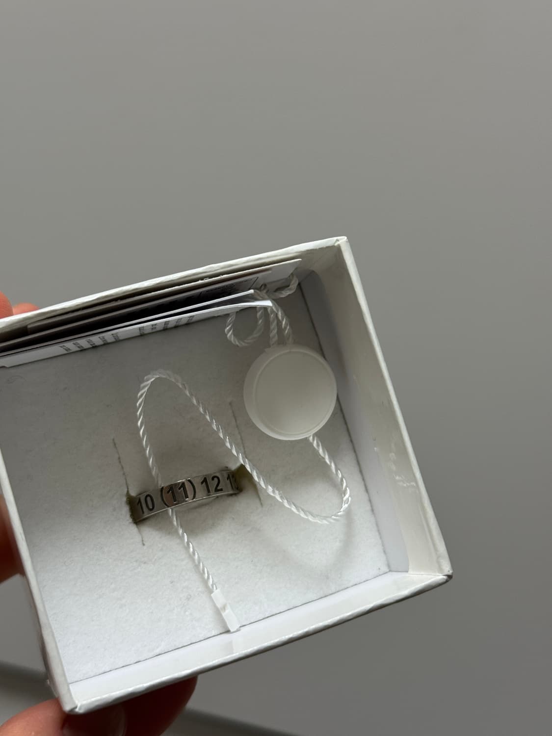 메종마르지엘라 뉴메리컬링 넘버링 반지 3호  상품이미지1