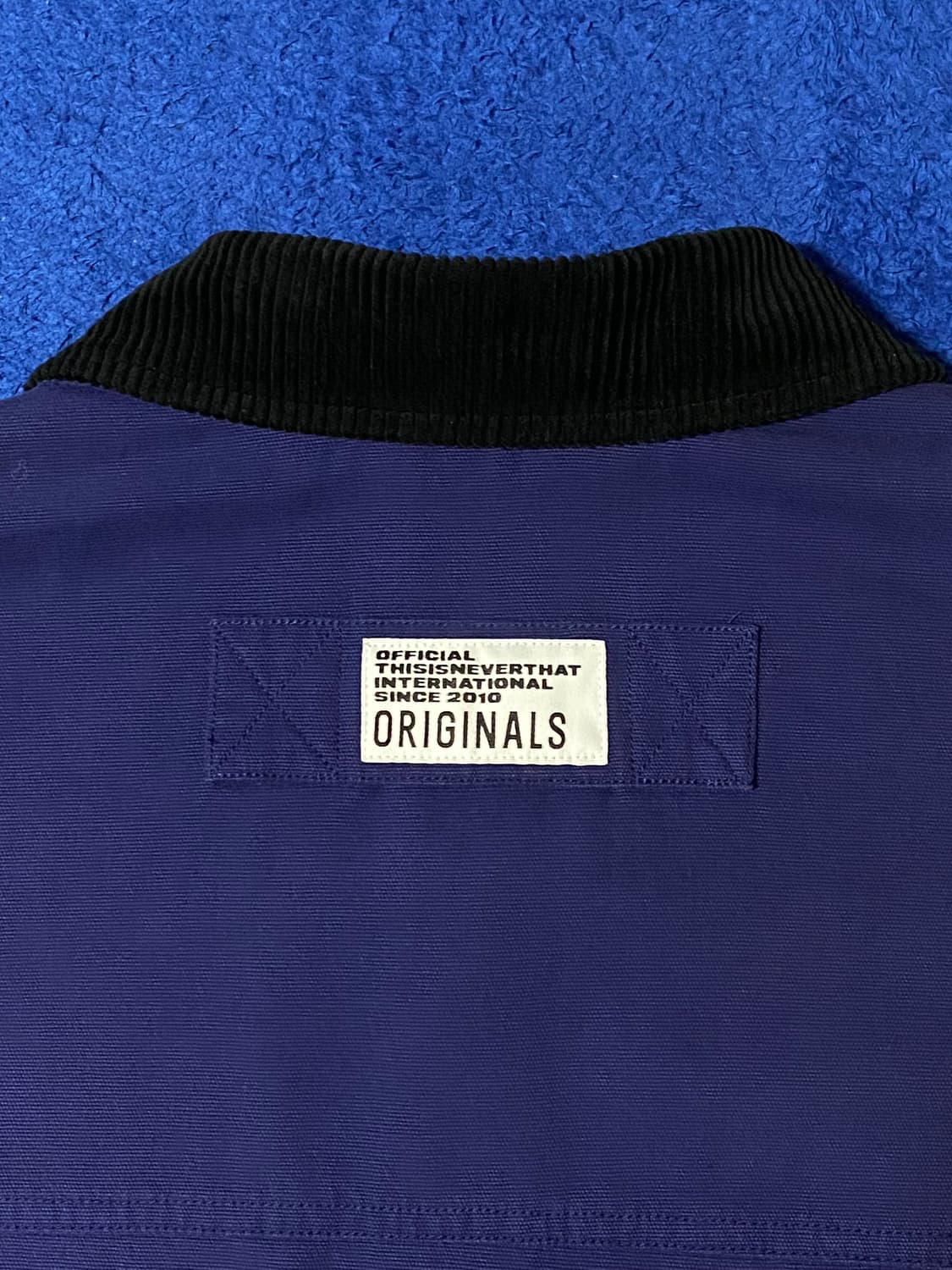 디스이즈네버댓 초어 자켓 블루 M 상품이미지6