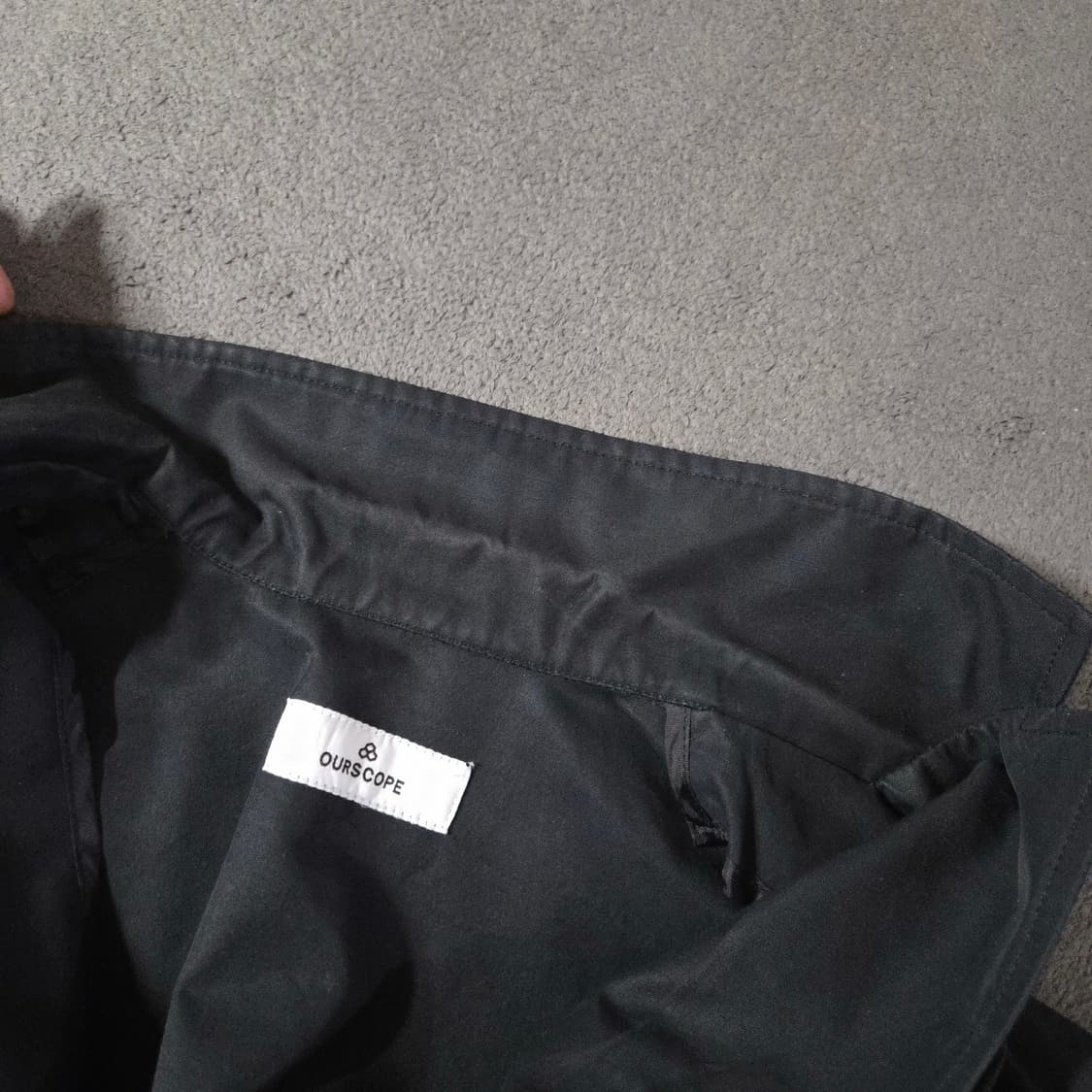 아워스코프 오픈 라펠 BDU 자켓 M 네이비 상품이미지8