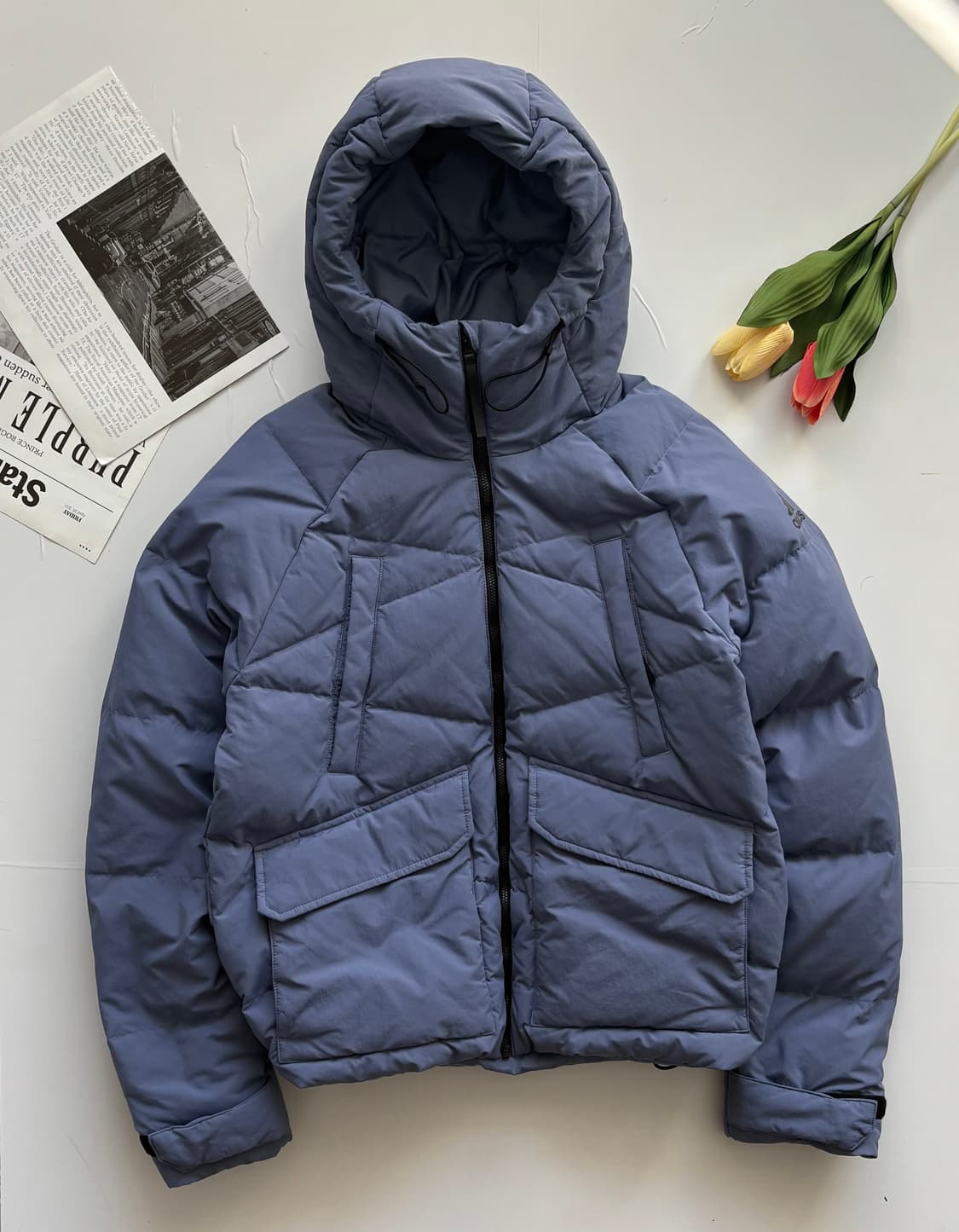 adidas 아디다스 바이올렛 덕다운 패딩  상품이미지2