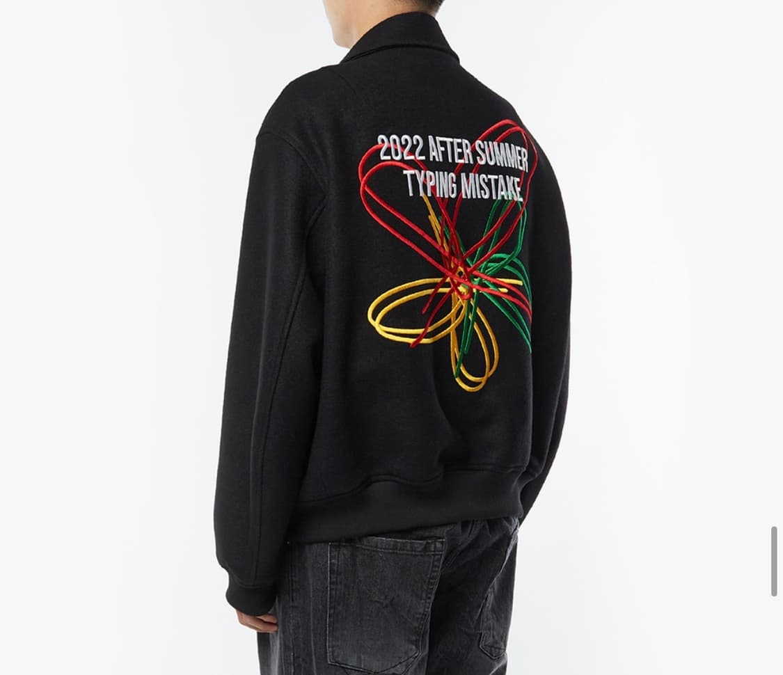 타이핑 미스테이크 22애프터썸머 블루종 M 상품이미지3