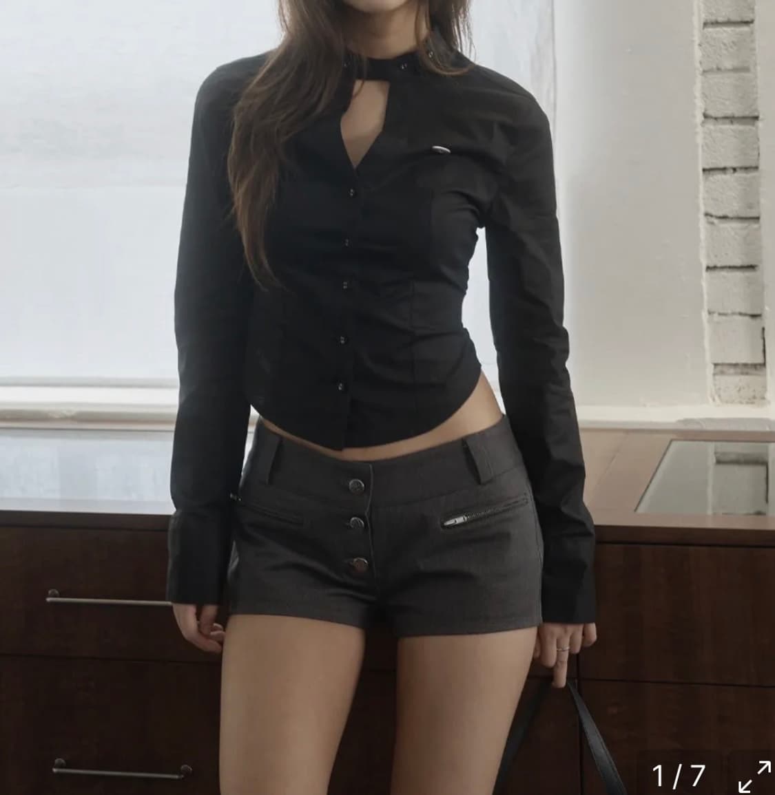 Toh 티오에이치 Regina micro shorts 상품이미지1