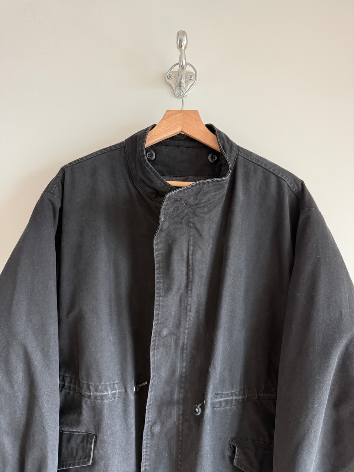 라퍼지스토어(LAFUDGE STORE) 숏 피쉬테일 야상(내피 포함) 상품이미지2