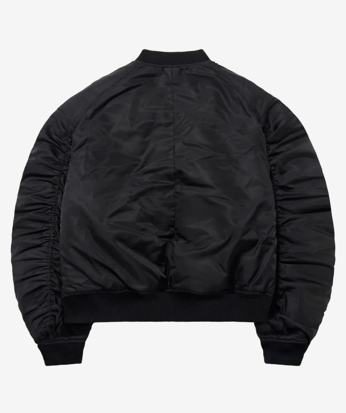 아이돈워너셀 Plane Shirring Ma-1 Black (새상품) 상품이미지9