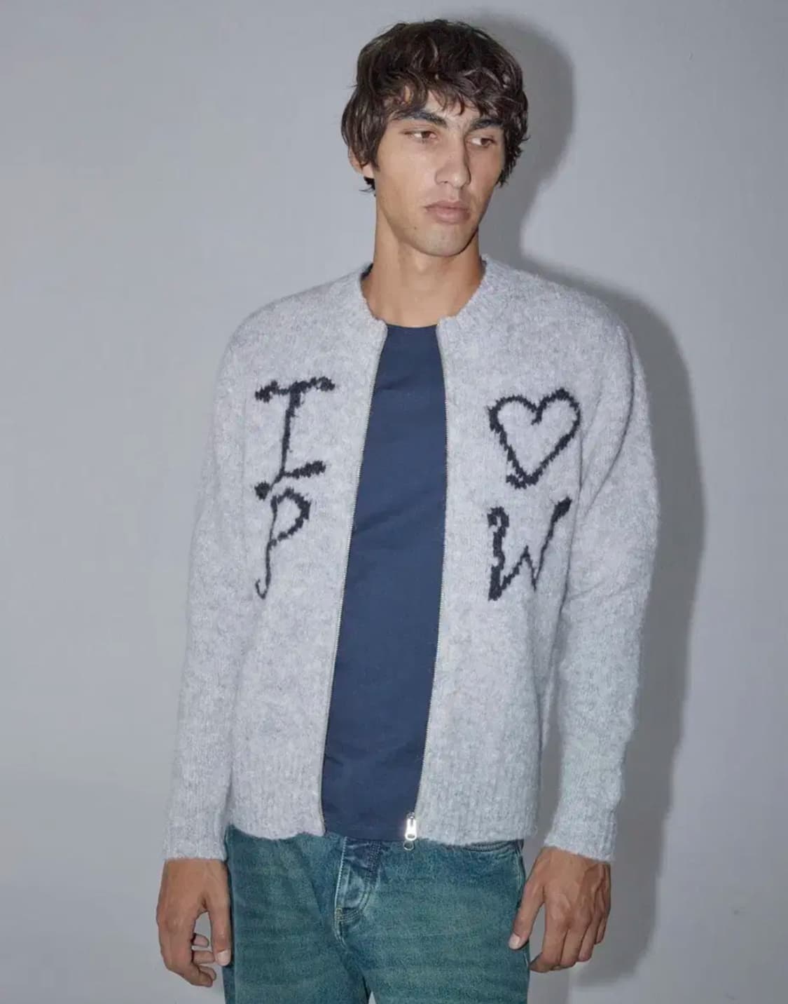 팔로마울 크러쉬 니트집업 M 상품이미지2