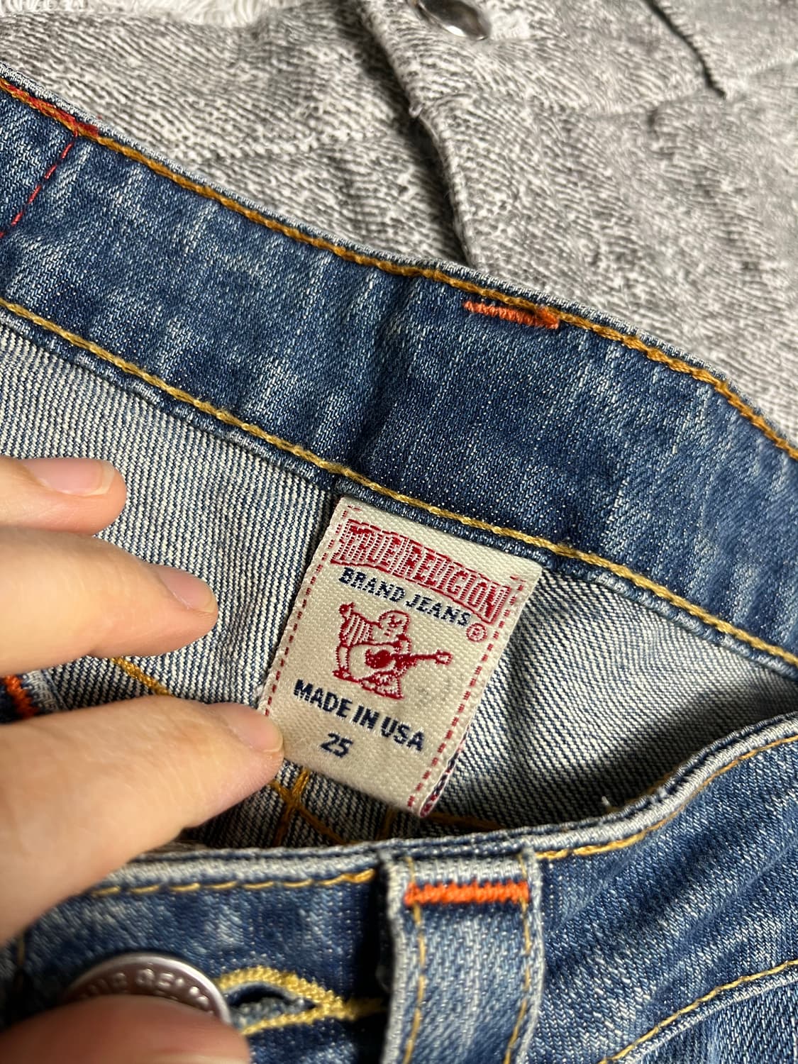 트루릴리전 부츠컷 데님 팬츠 25 상품이미지2