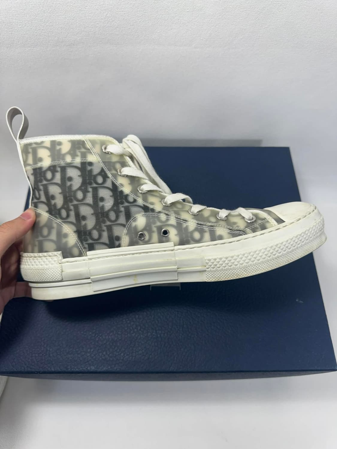 디올 하이탑 B23 스니커즈 상품이미지7