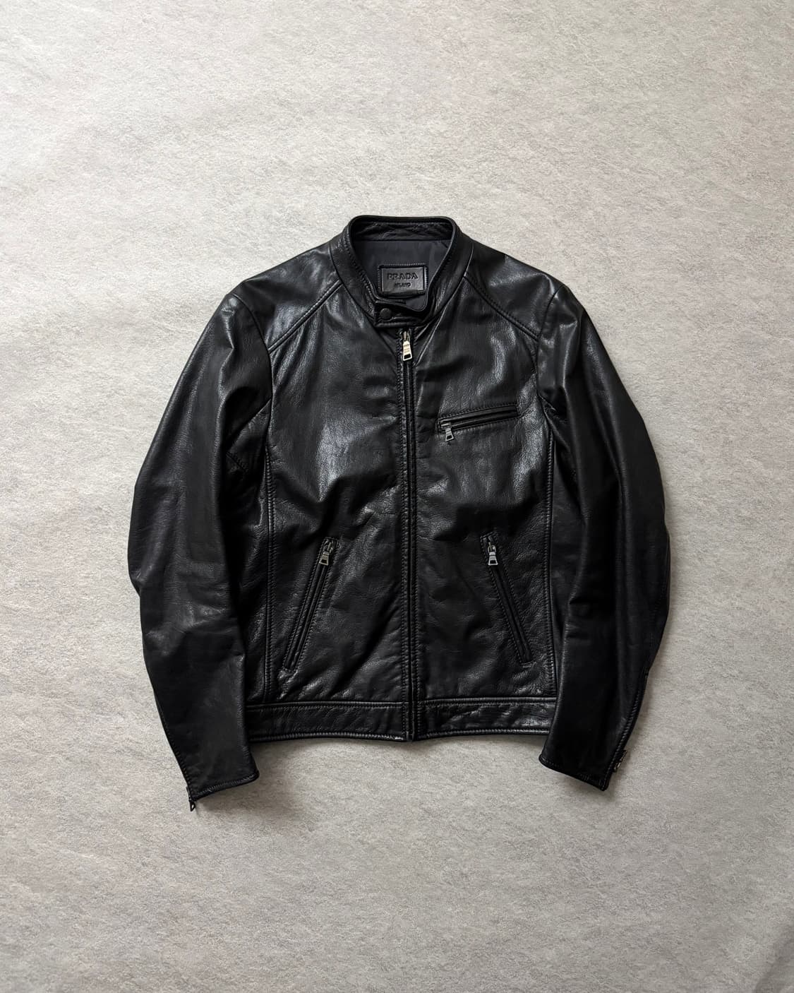 프라다 고트스킨 레더자켓  상품이미지1