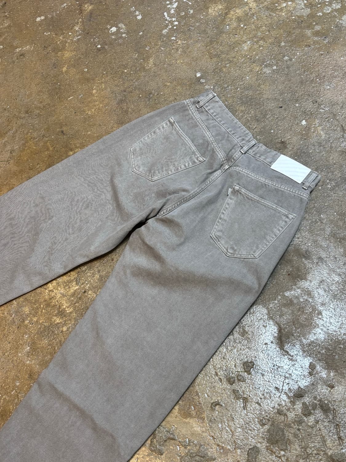 노드아카이브 다잉 데님 팬츠 (샌드쉘)  상품이미지6