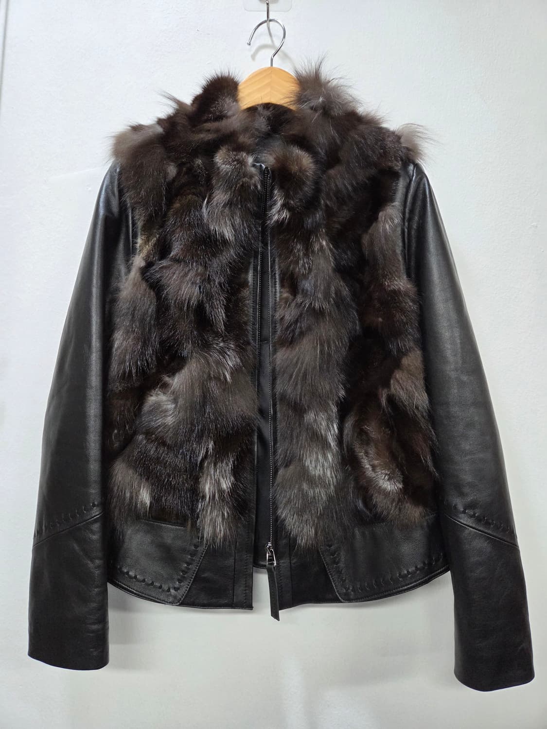 Arte Inter 양가죽 폭스퍼 쟈켓 점퍼 Y2K 상품이미지1