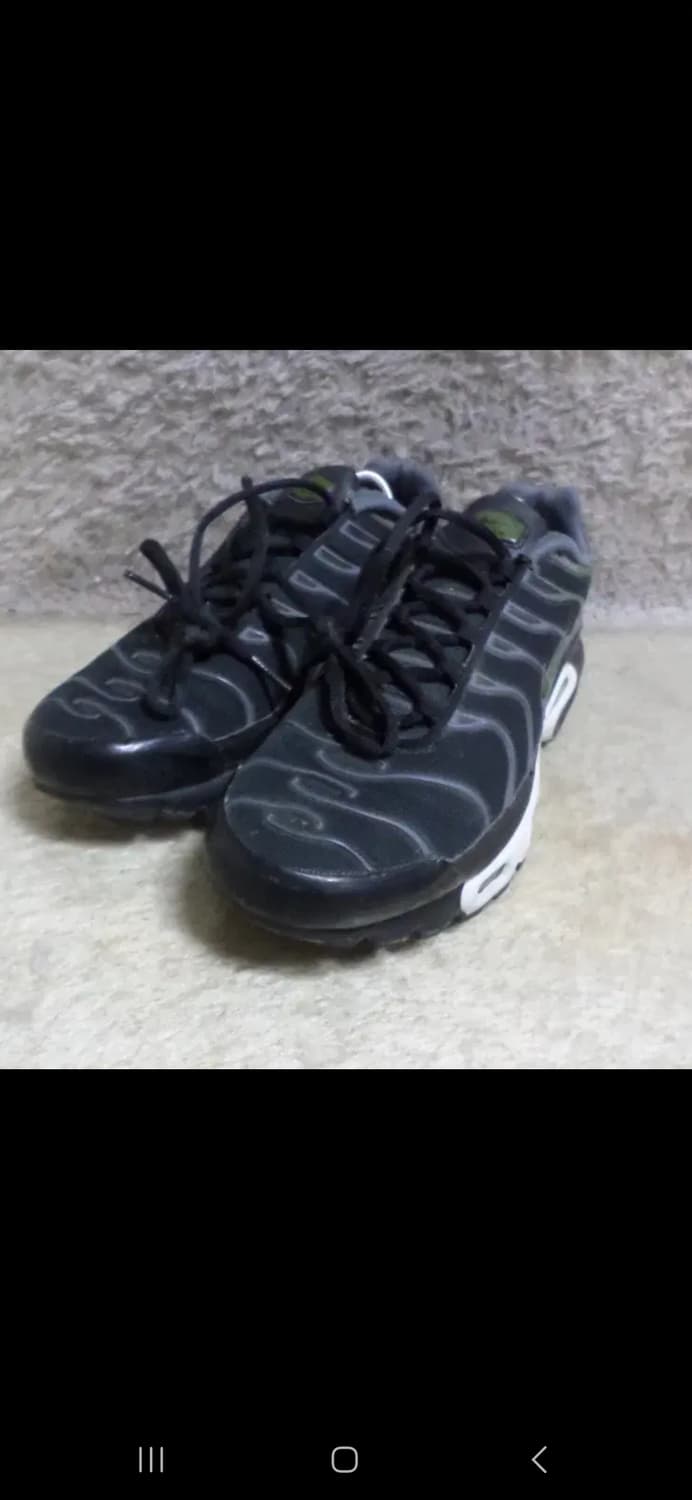 나이키 에어맥스 플러스 블랙 운동화 상품이미지2