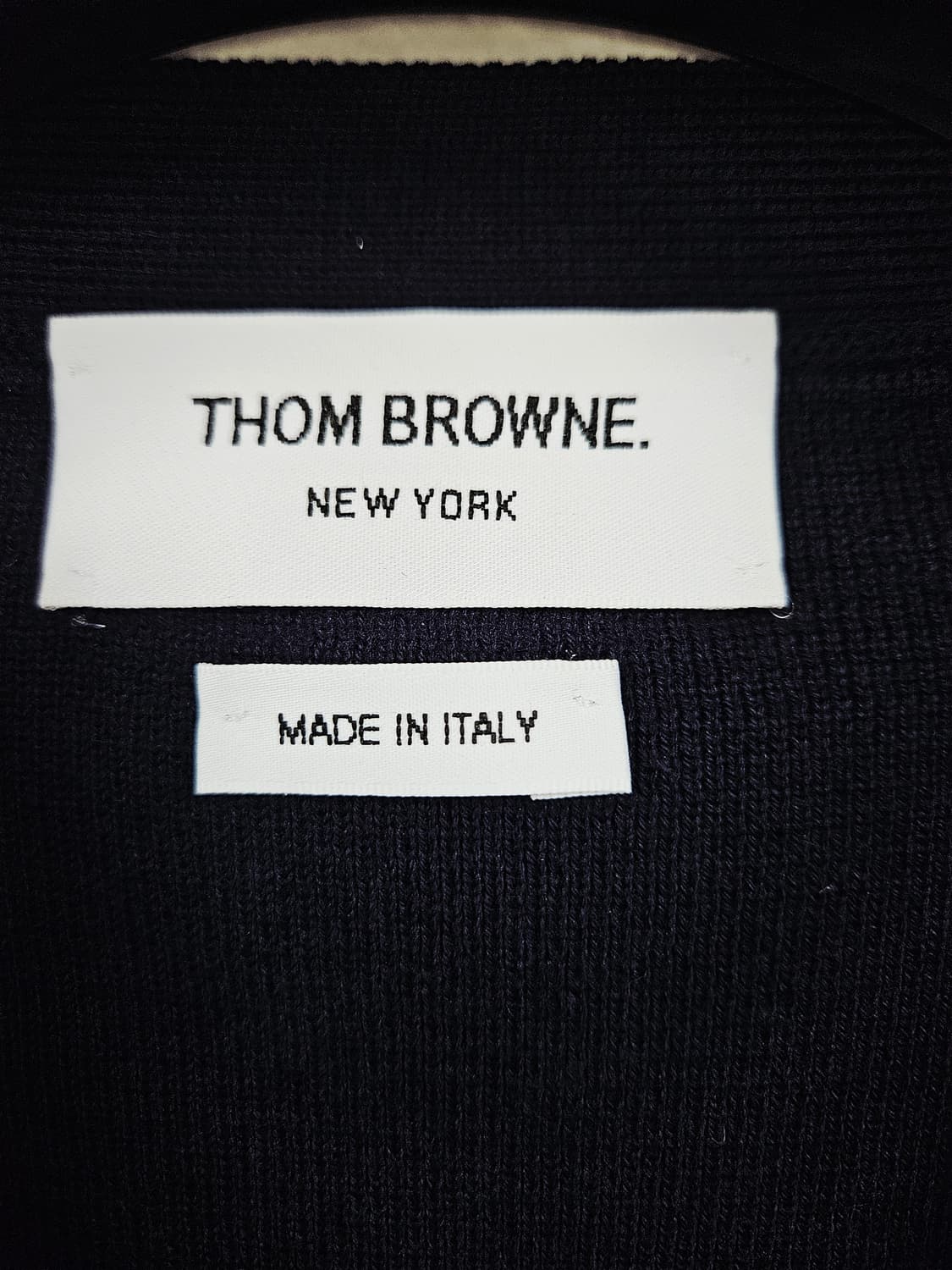 톰브라운 밀라노 스티치 금장 가디건(상태좋음) 상품이미지5