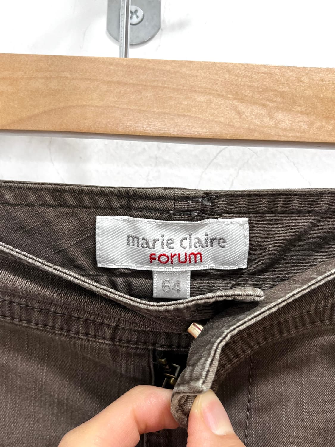 Marie Claire Forum 카고 카프리 팬츠 반바지 상품이미지5
