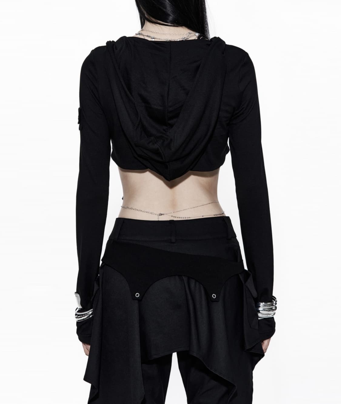 Hooded Bolero Cardigan 상품이미지2