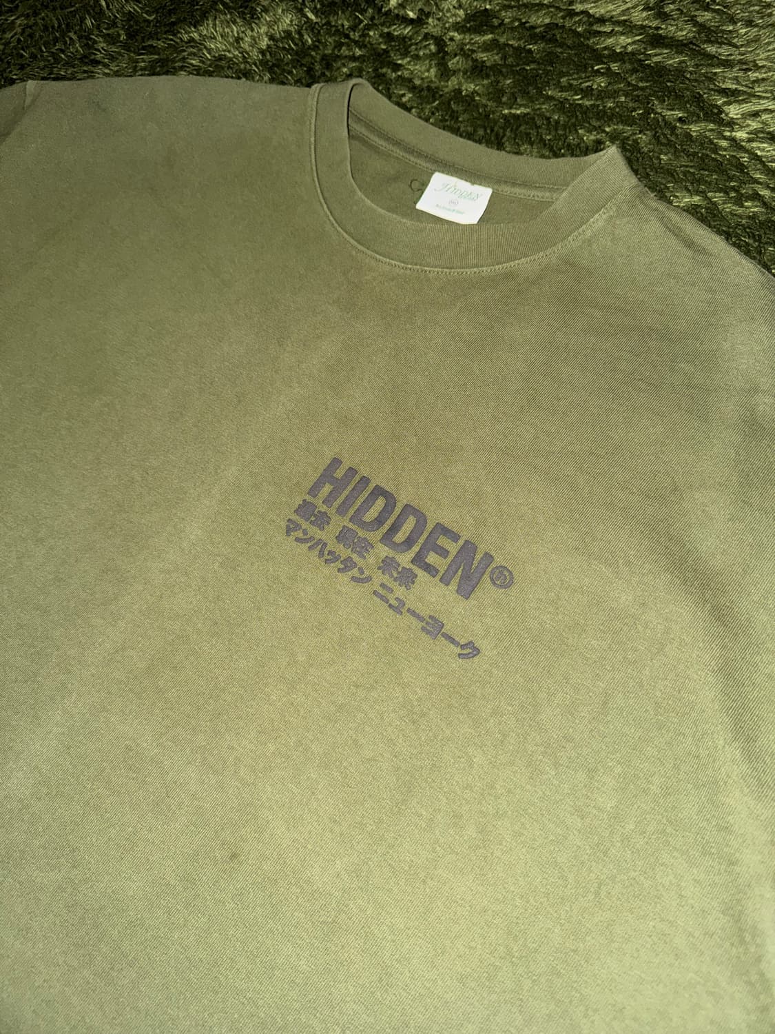 [XXL] HIDDEN NY 히든 텍스쳐드 티셔츠 MADE IN USA 상품이미지2