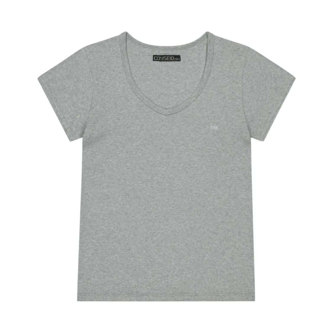 코이세이오 038 SLIM V-NECK T-SHIRT MELAN M 상품이미지1