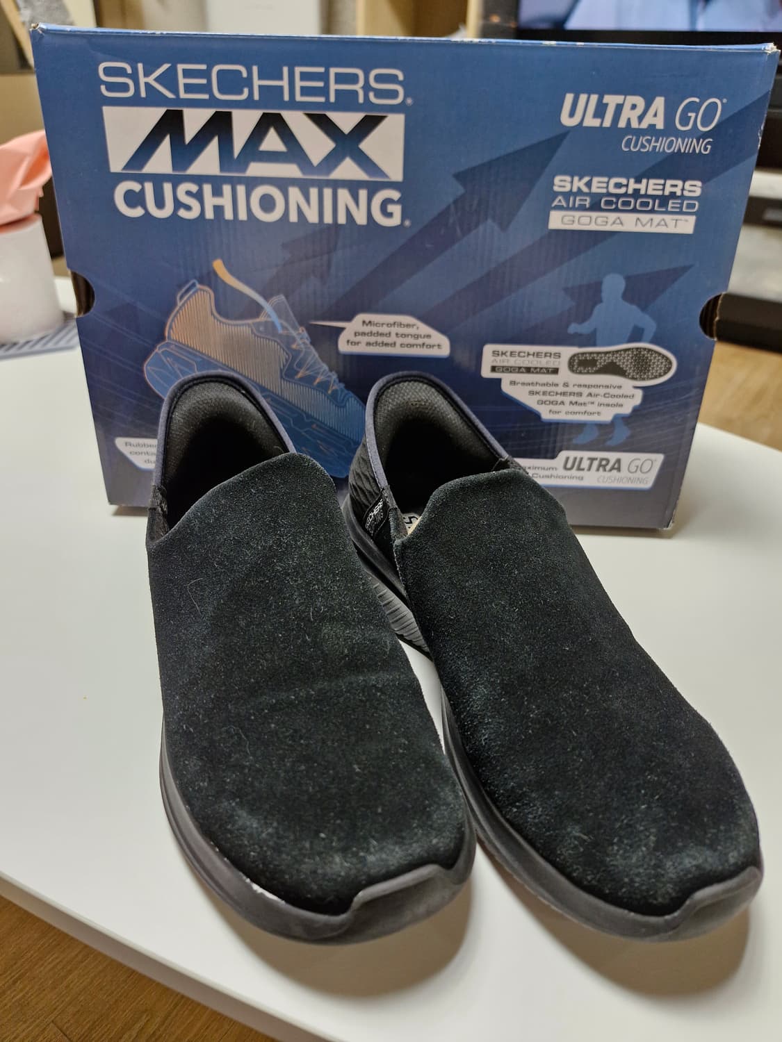 스케쳐스 슬립인스 스웨이드 슬립온 255 상품이미지1