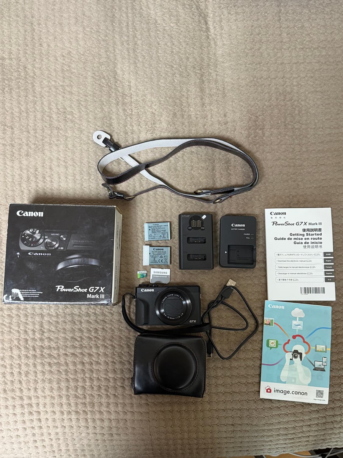 캐논 G7X mark3 풀박스(새상품급) 상품이미지1