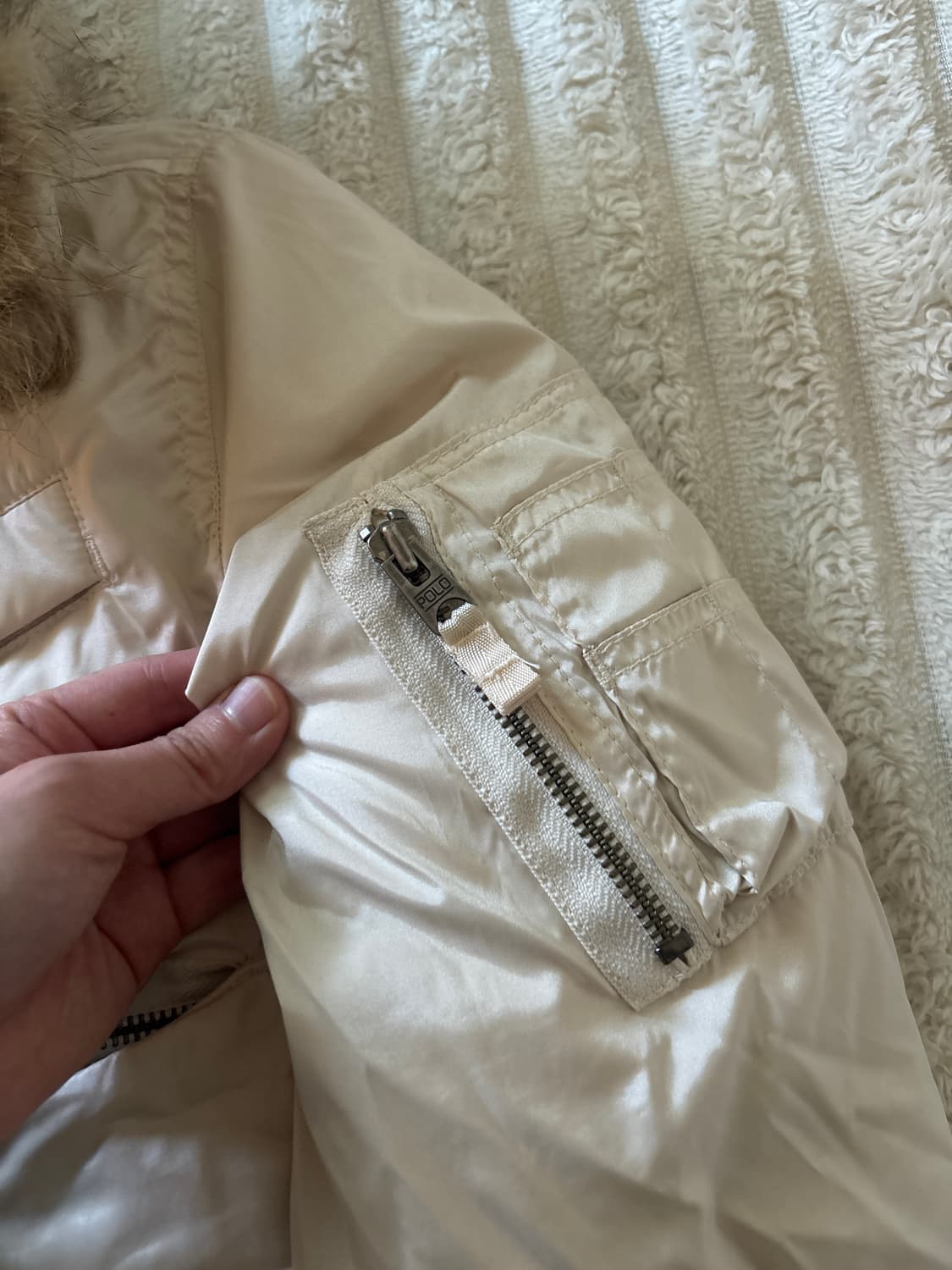 랄프로렌 퍼 트리밍 자켓 상품이미지3