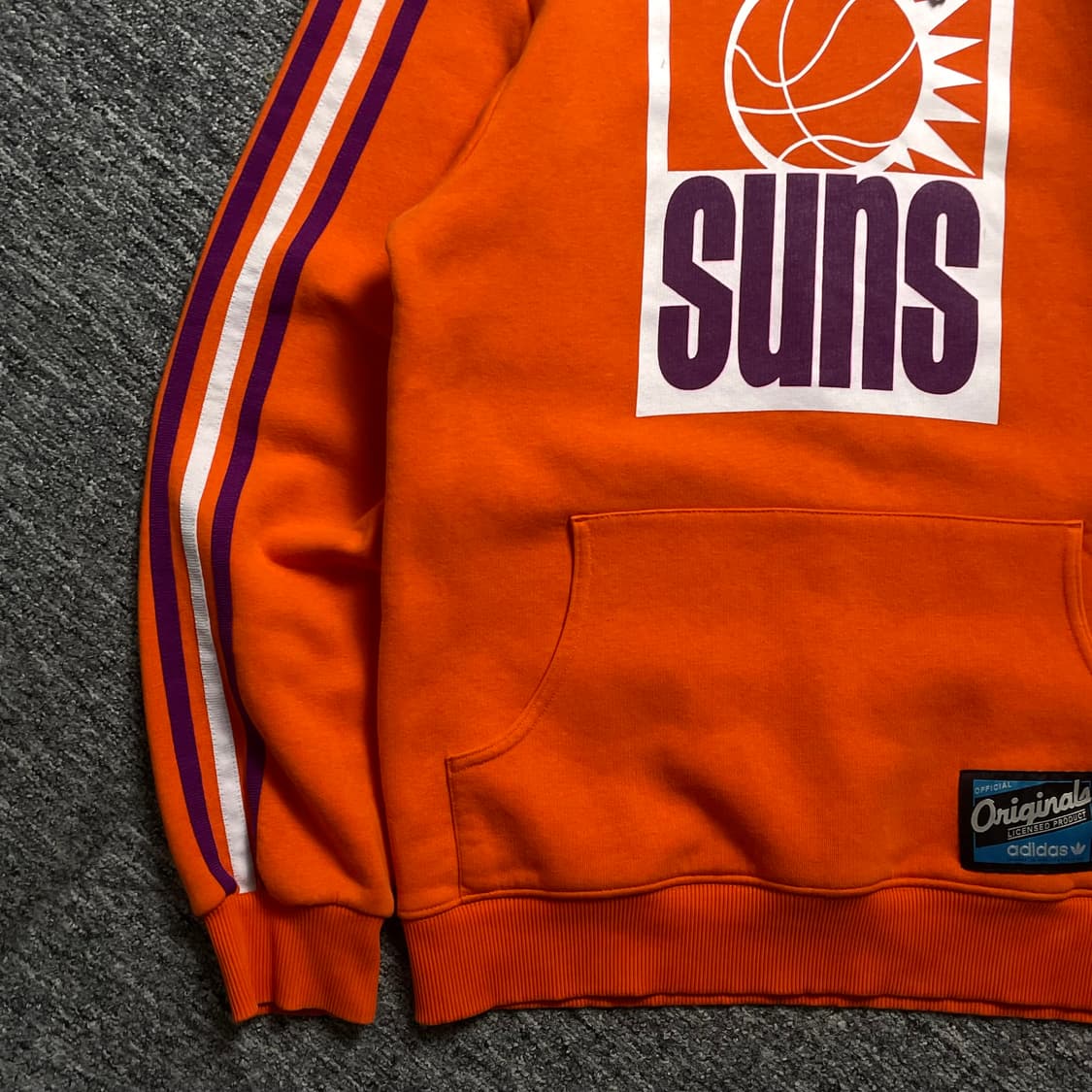 00s 아디다스 NBA 피닉스 선즈 올드스쿨 후드y 2000 상품이미지4