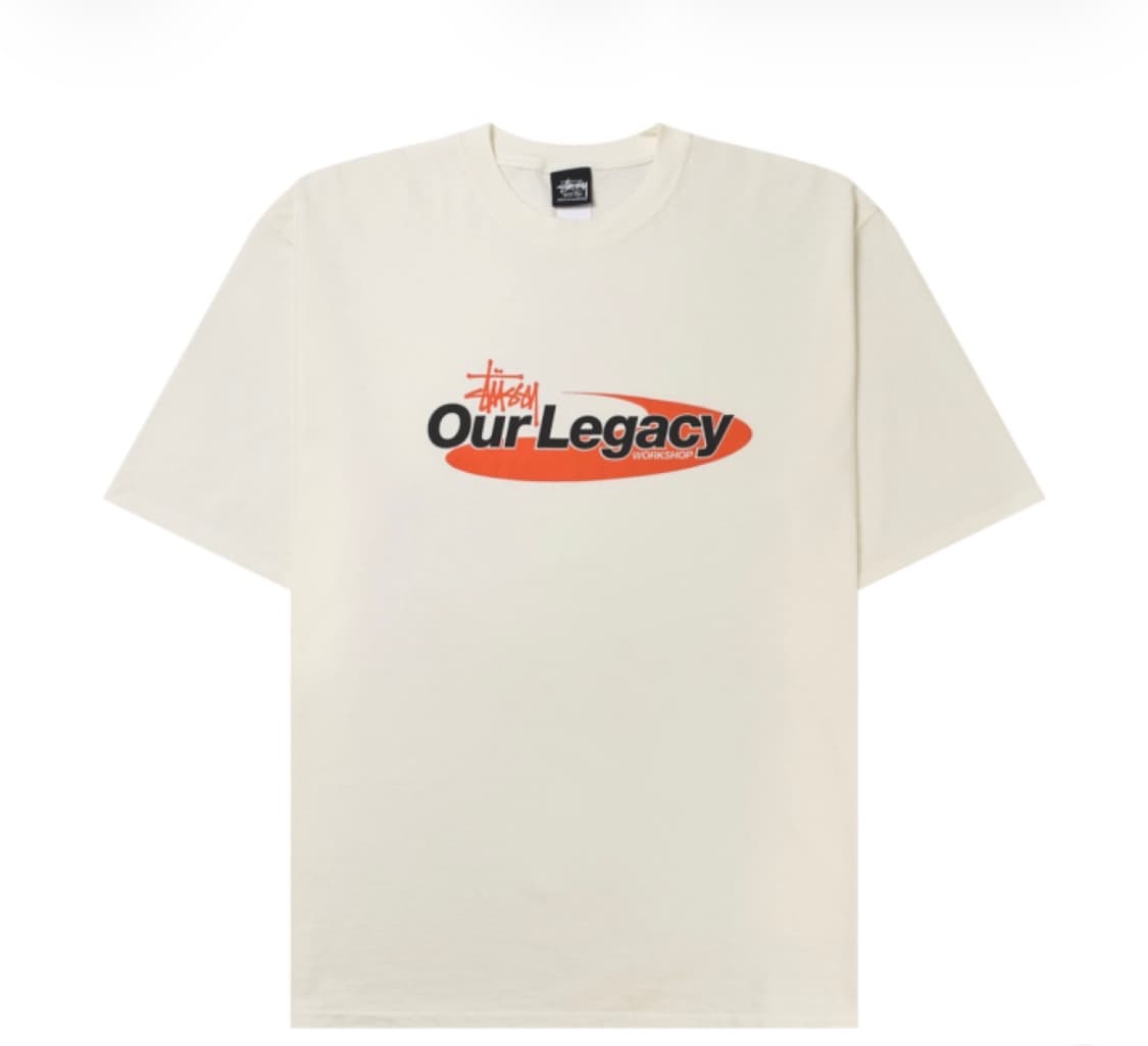 (새상품) 스투시 x 아워레가시 반팔티 XL 상품이미지1