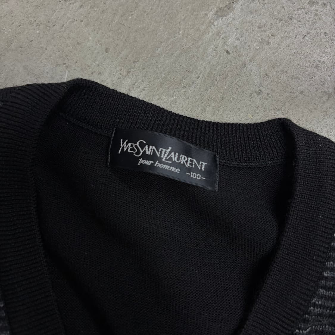 입생로랑 니트 조끼[1814] 상품이미지6