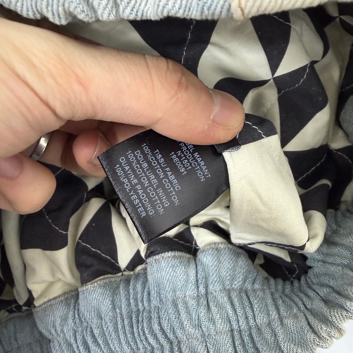 이자벨마랑 런웨이 SAO 데님 자켓 상품이미지9