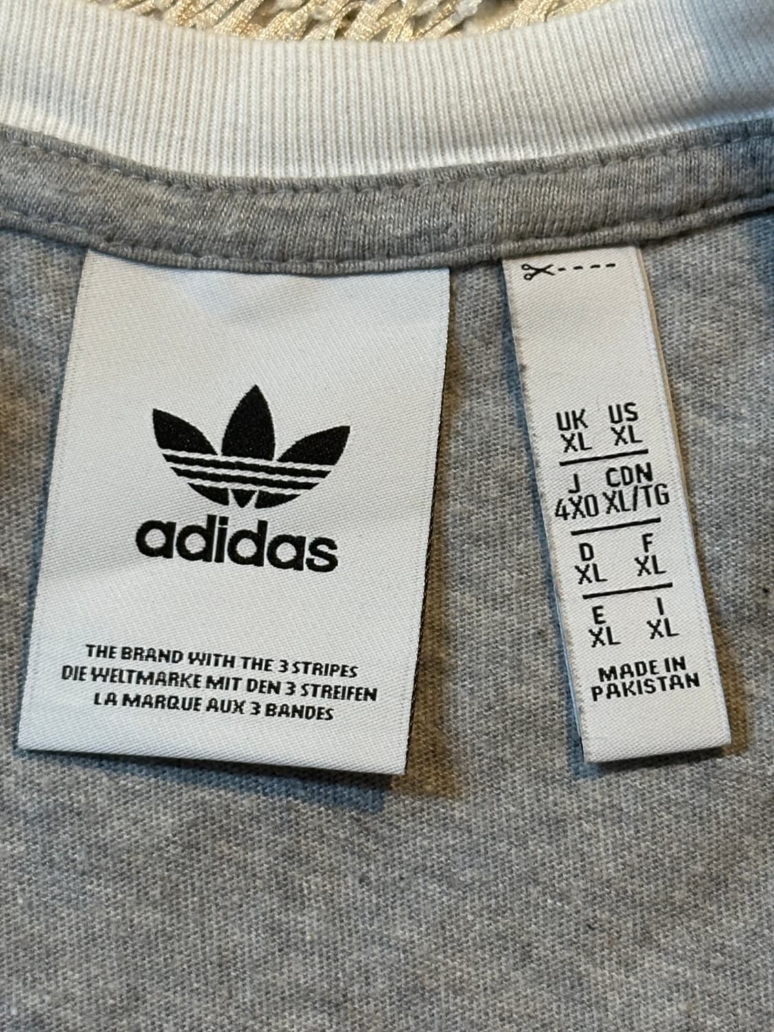 아디다스 ADIDAS 파이어버드 스포티 반팔 티셔츠 그레이 상품이미지4