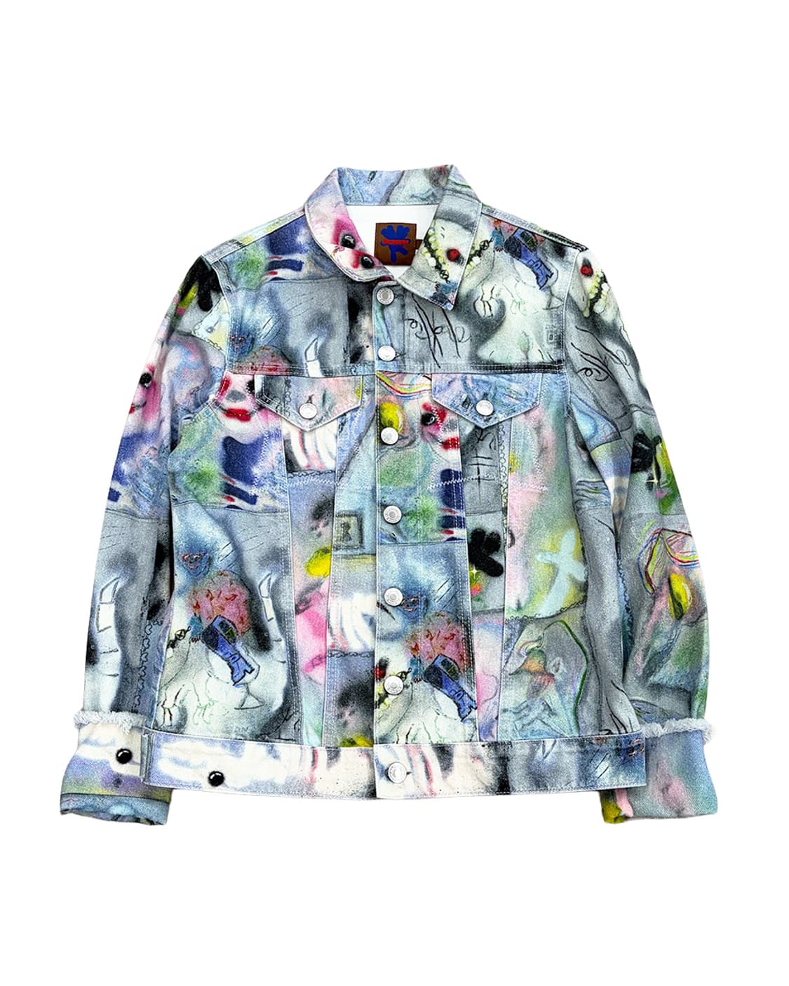 헤븐 그래픽 데님 자켓 상품이미지1