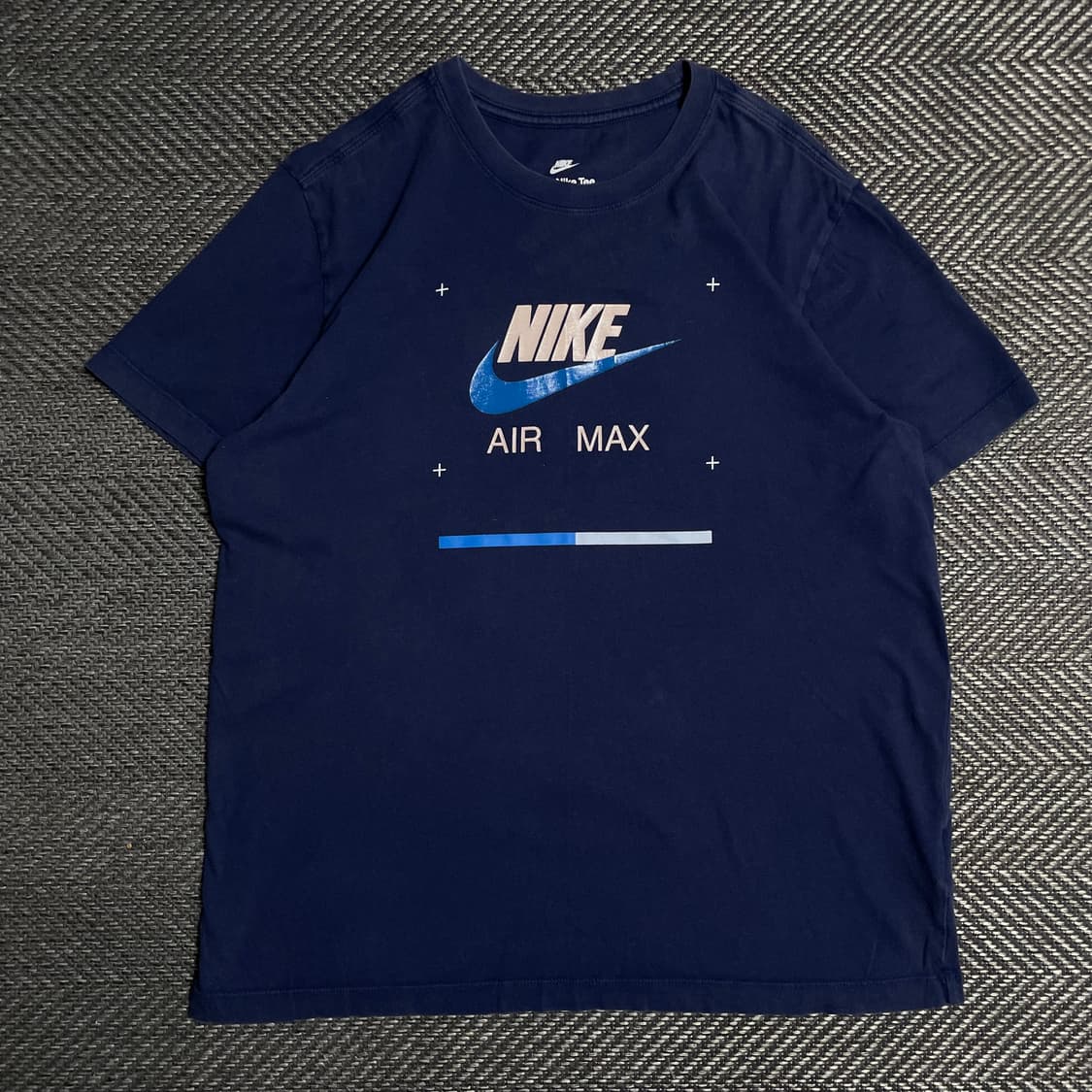 나이키 NSW 에어맥스 빅로고 반팔 티셔츠 네이비y 5187 상품이미지2