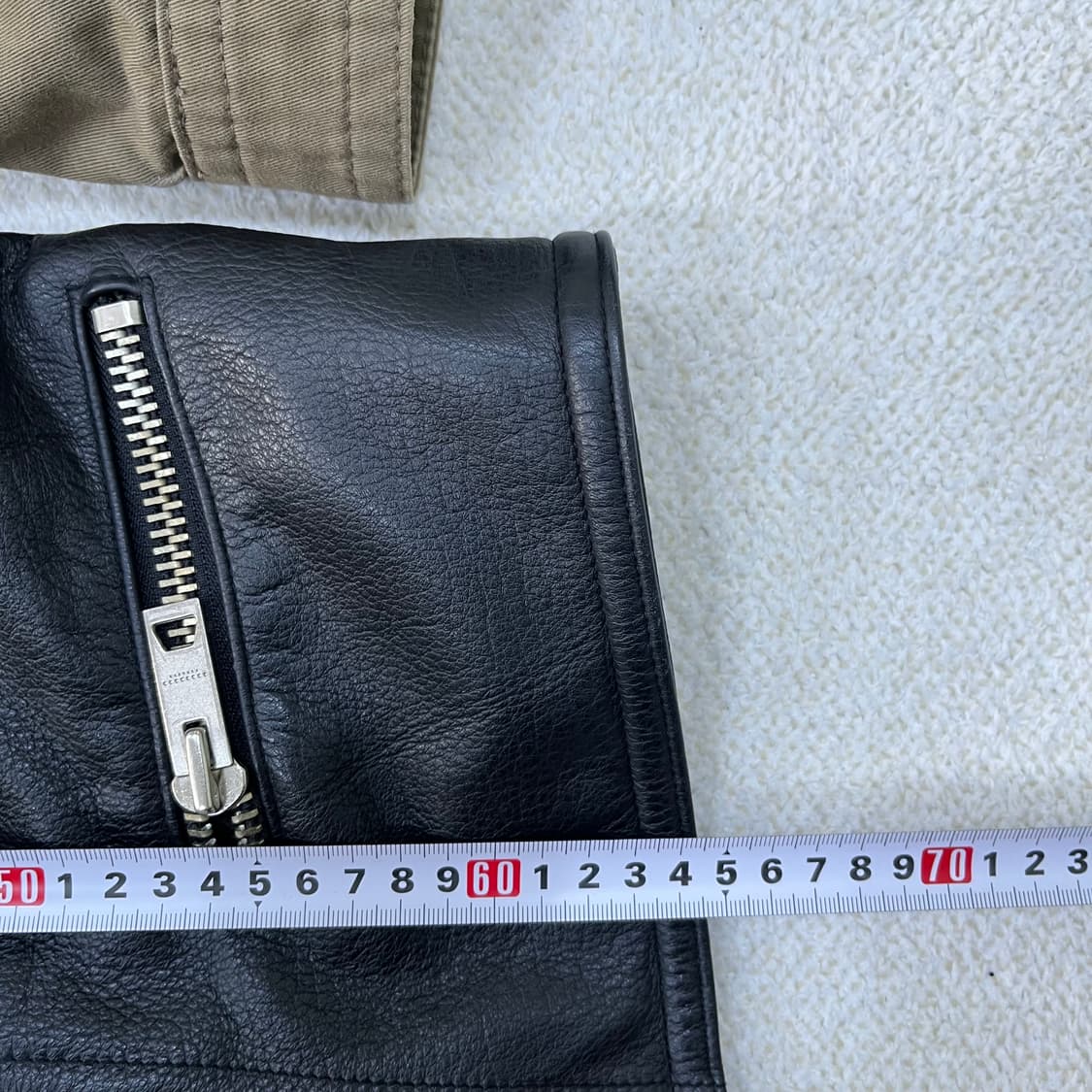 46 누드 양가죽 라이더 자켓 0312M1 상품이미지5