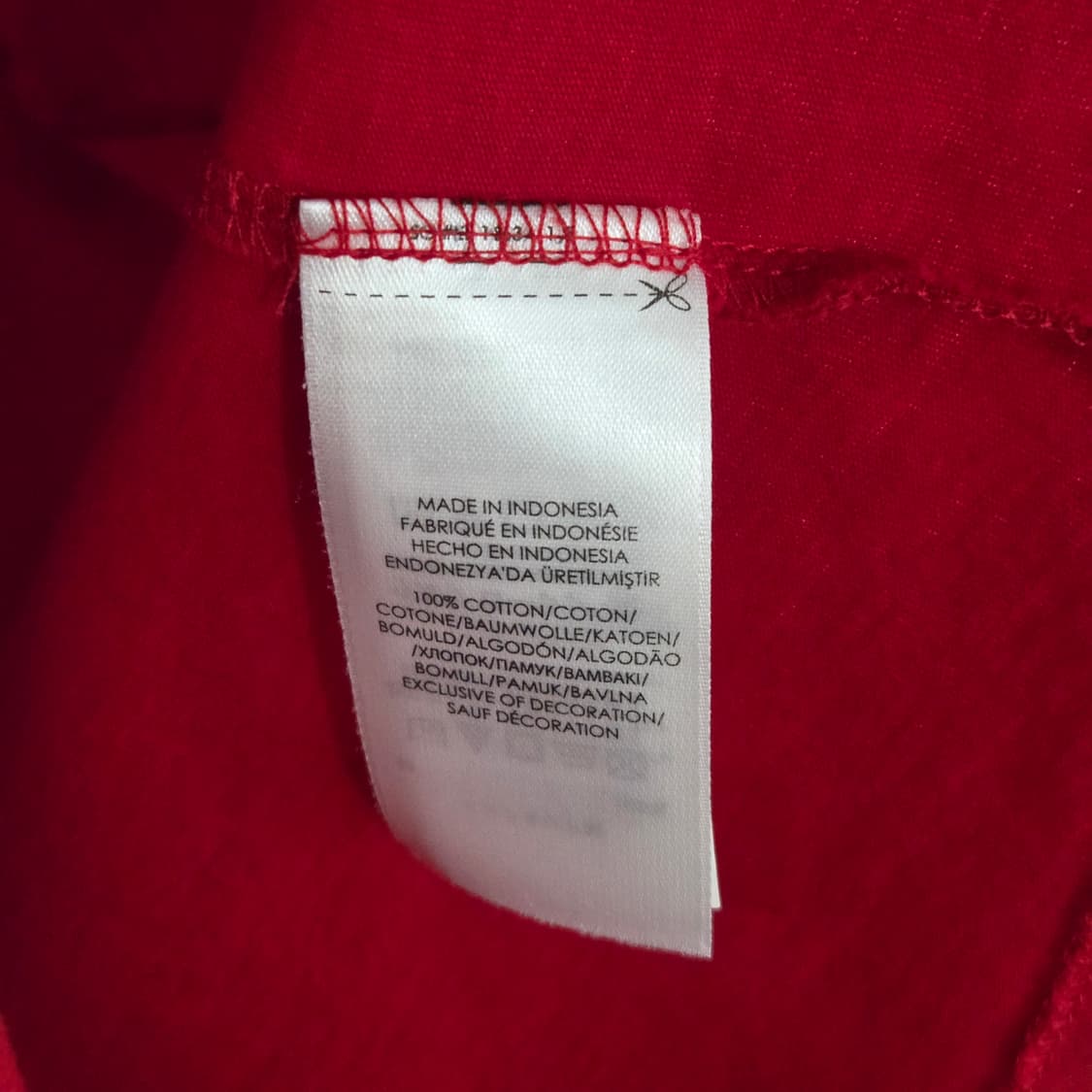 폴로랄프로렌 자수로고 반팔티 레드 M 상품이미지4