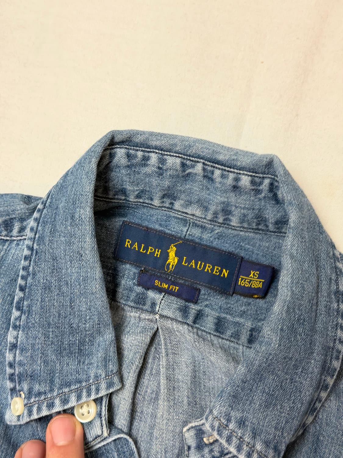 폴로 랄프로렌 멀티포니 데님셔츠 상품이미지4