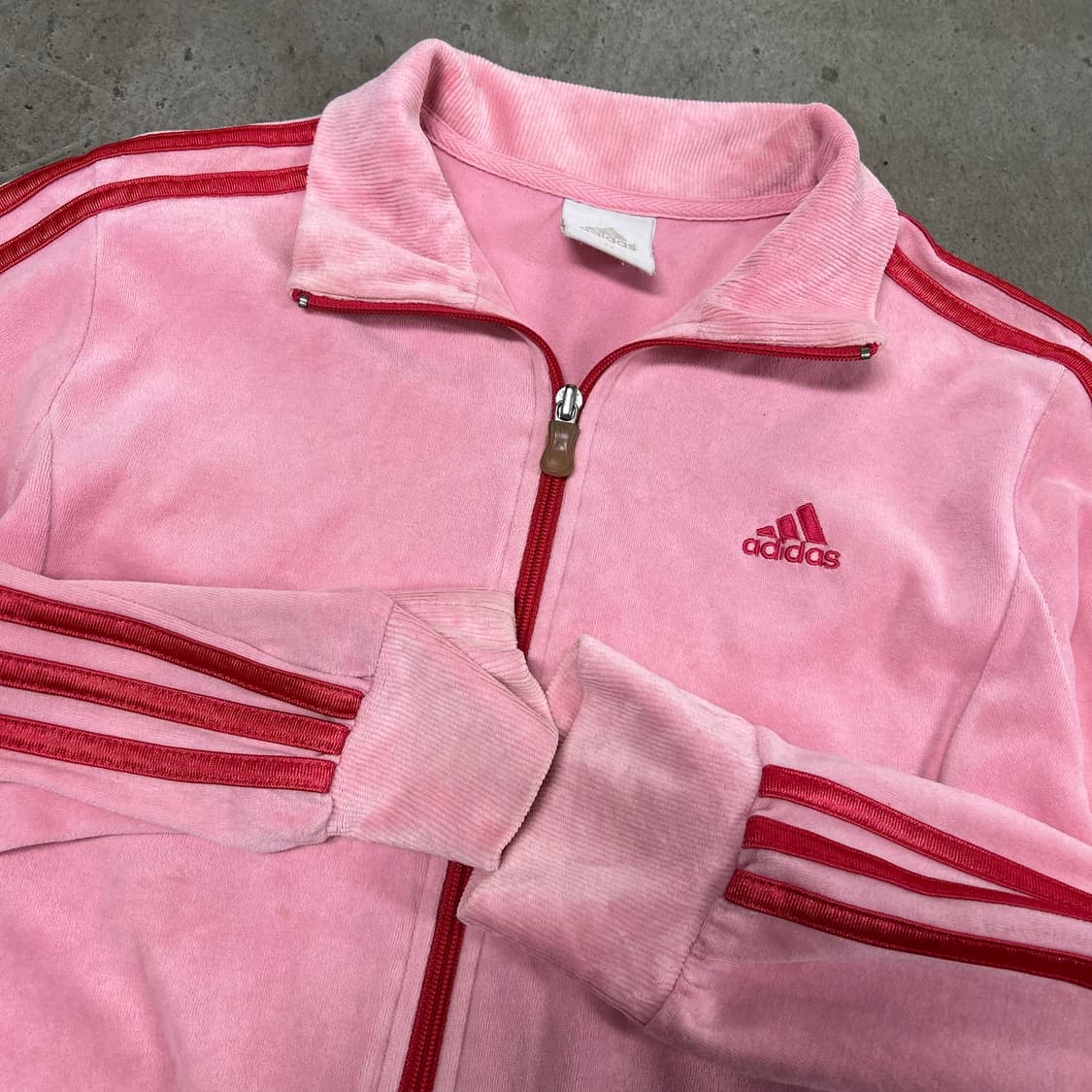 아디다스 딸기우유 벨벳 져지[1510] 상품이미지5