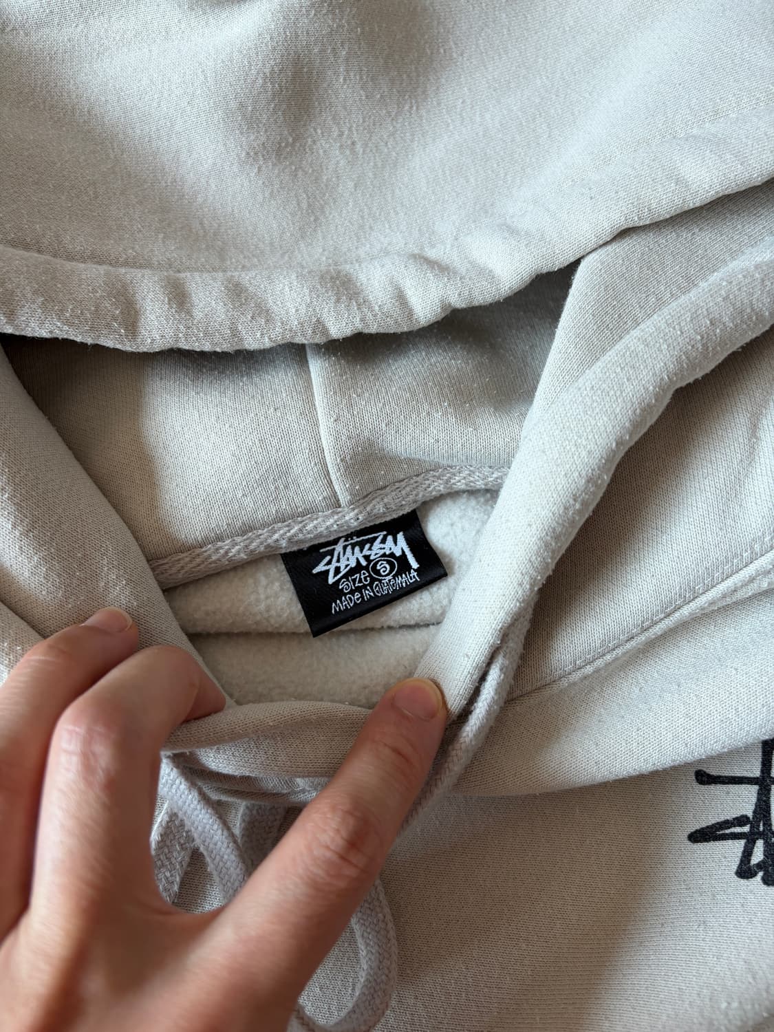 스투시 베이직 후드 S 상품이미지4