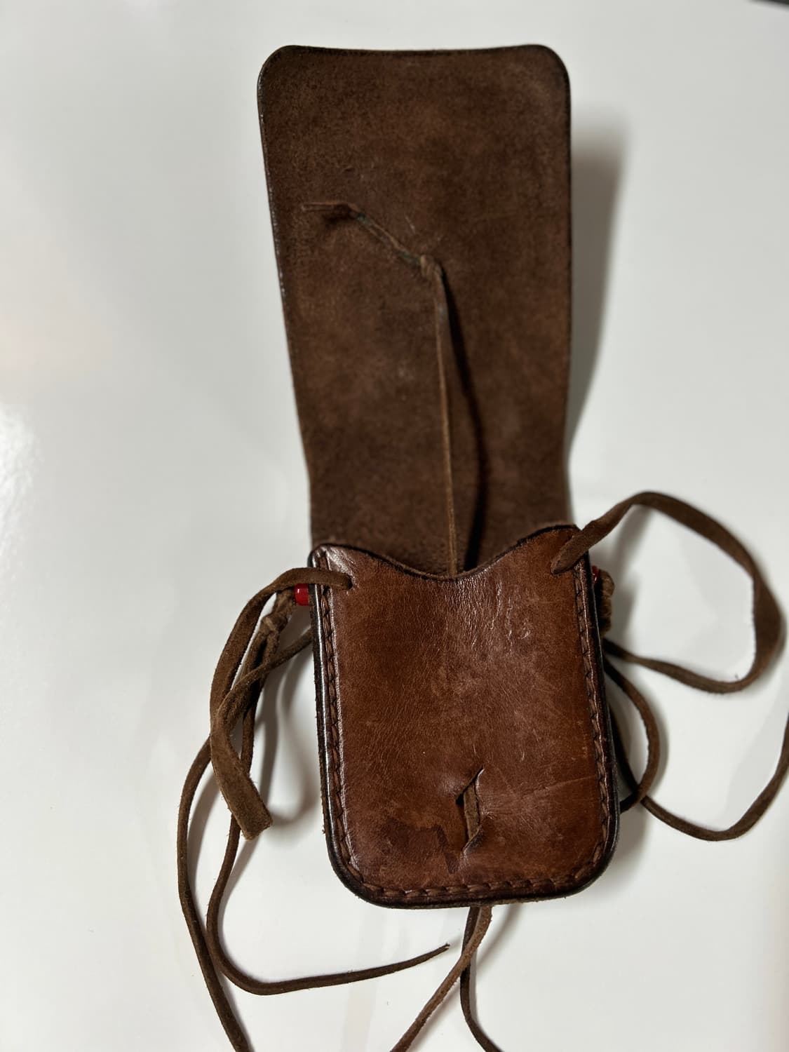 GOROS 고로스 이글콘초 새들레더 시가렛케이스백 상품이미지6