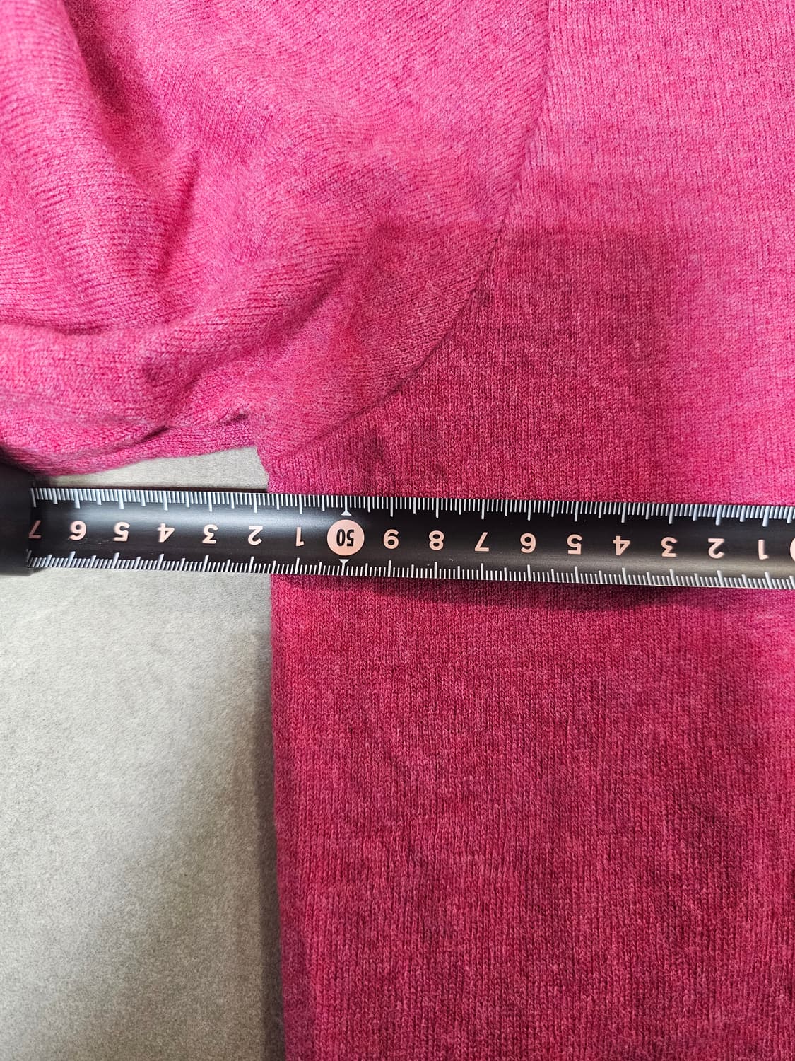 로가디스 그린 핑크 V넥 니트 상품이미지6