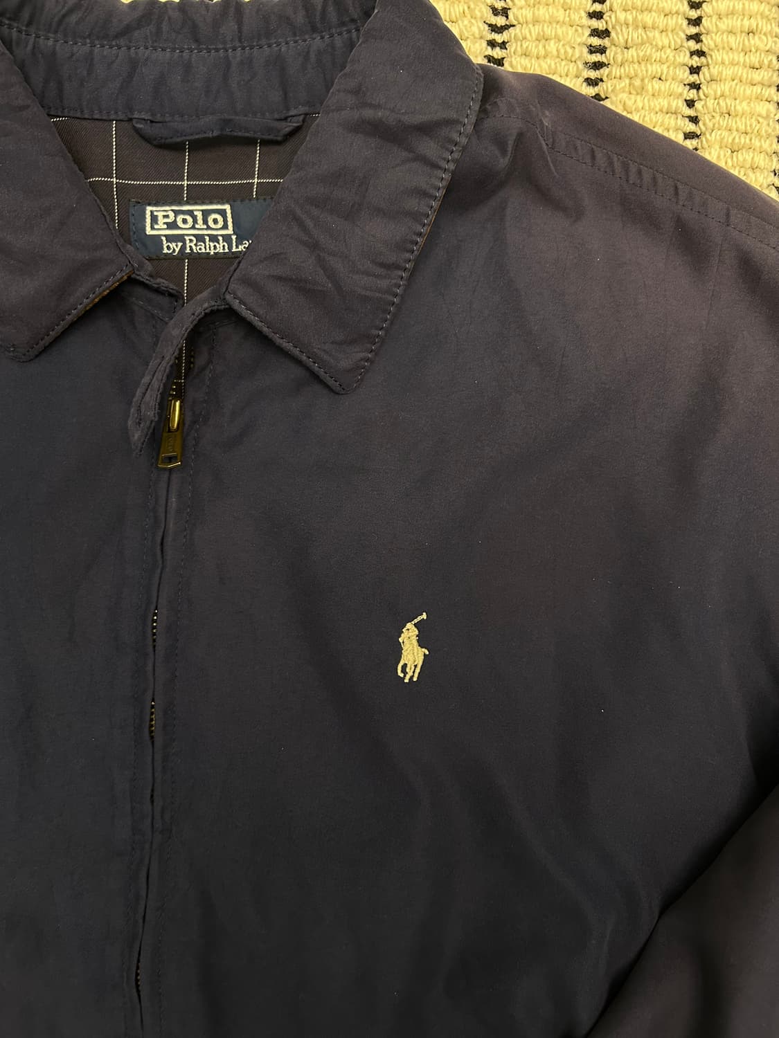 폴로(Polo)랄프로렌 네이비 코튼 자켓 상품이미지2