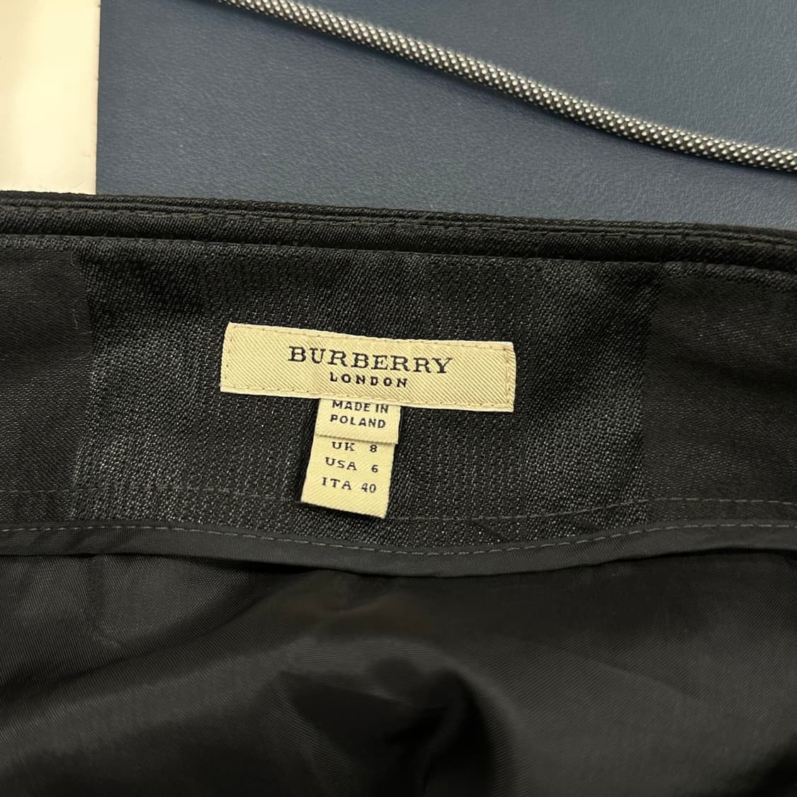 버버리 체크 스커트 상품이미지5