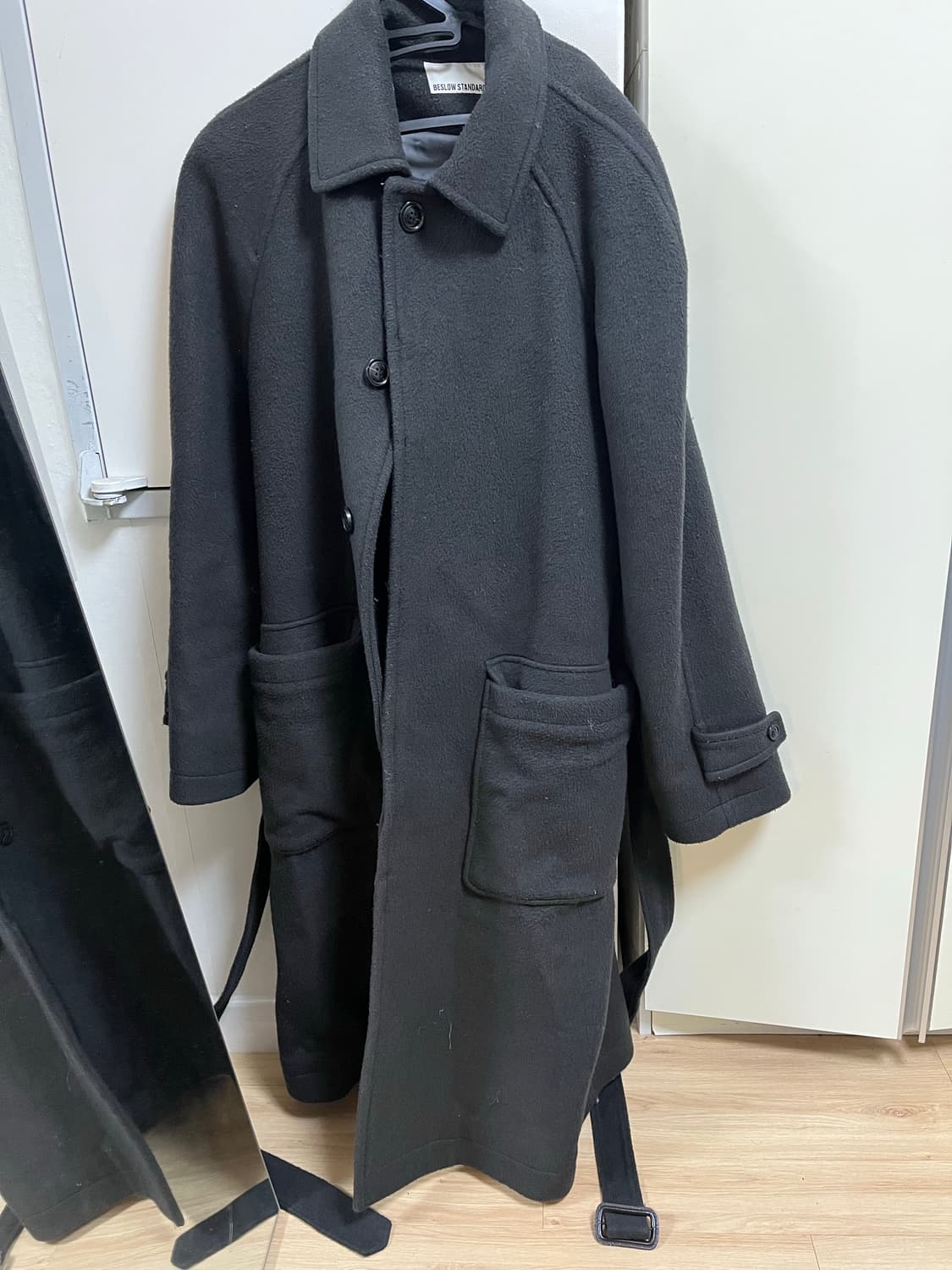 비슬로우 스탠다드 싱글 코트 블랙 L 상품이미지1